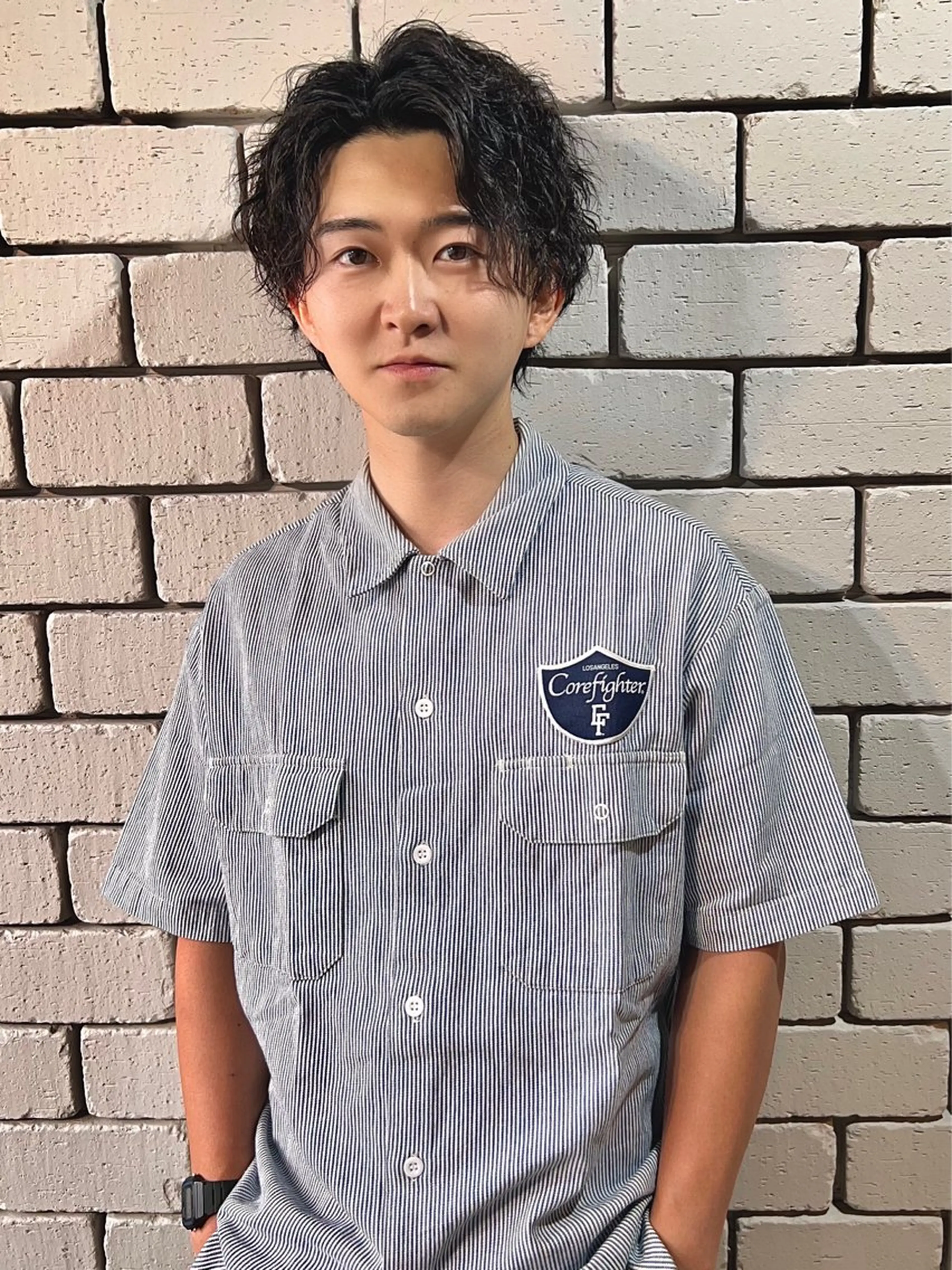 ショート パーマ メンズ カット パーマ ヘッドスパ men’s salon NOA solte. 【メンズサロン ノアソルテ】所属・メンズパーマ職人 加藤 弘貴のヘアスタイル