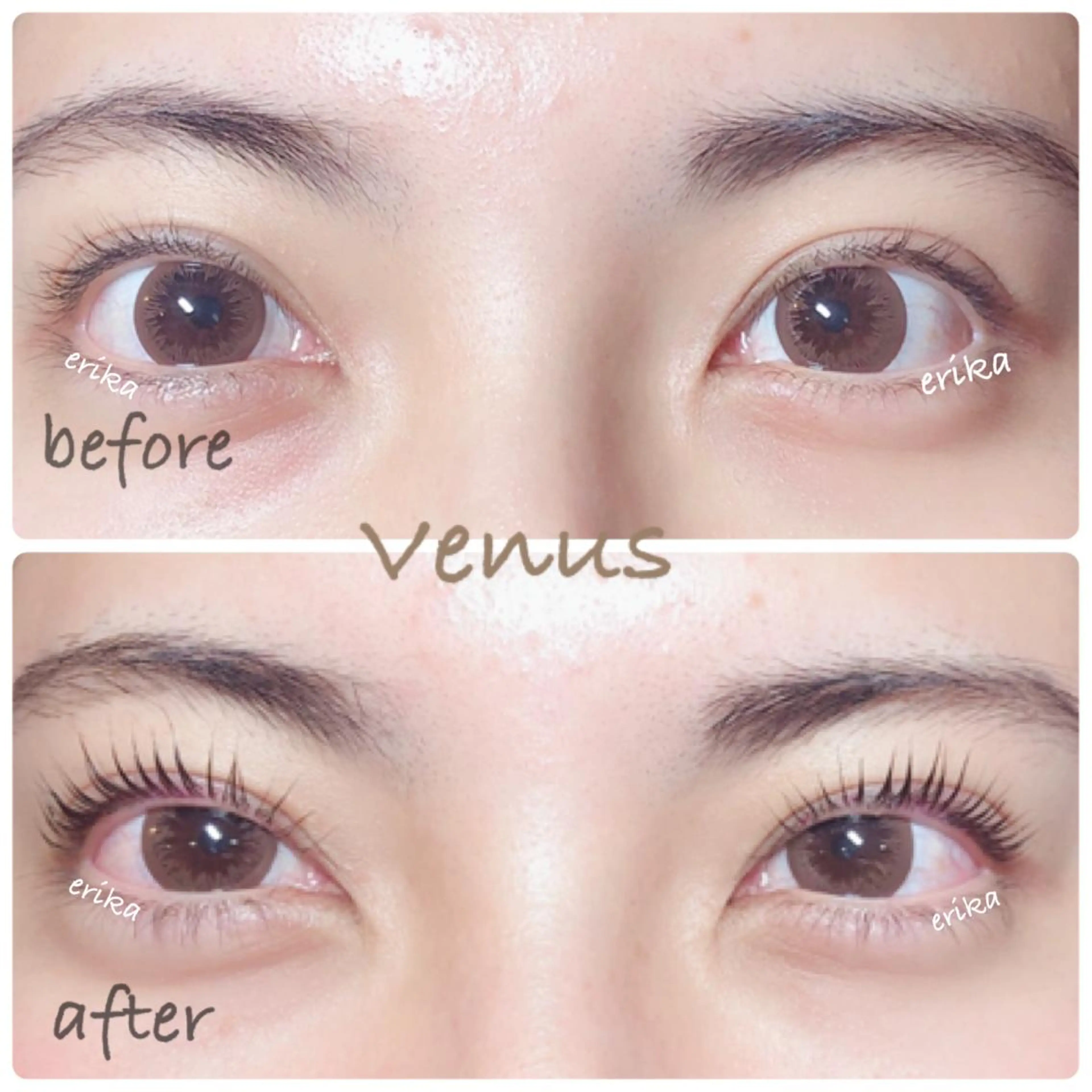 マツエク・マツパ Chou2jip 古賀繪里加のマツエク・マツパデザイン