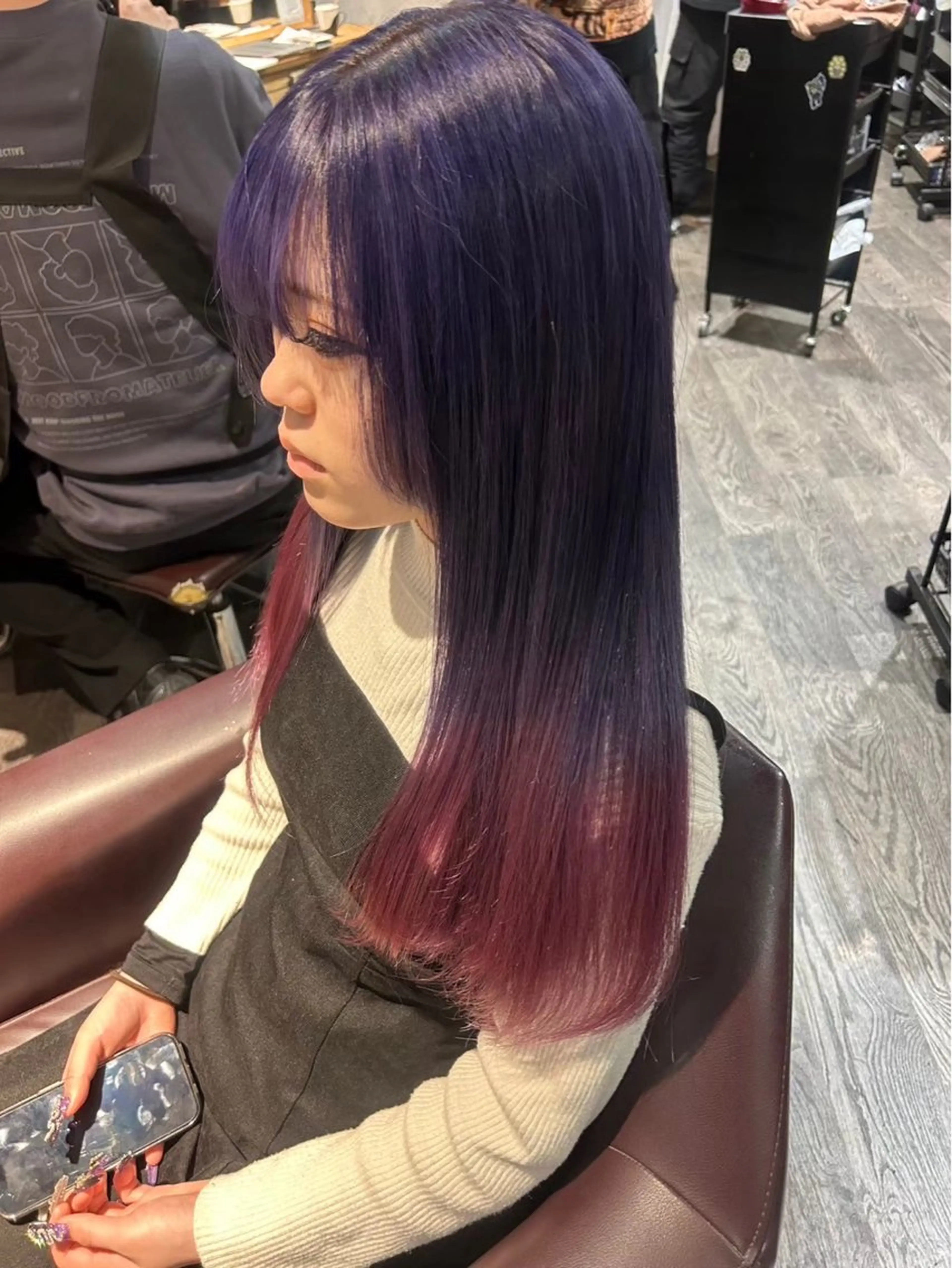 カラー デザインカラー ケアブリーチ💫 Masaki❄️のヘアスタイル