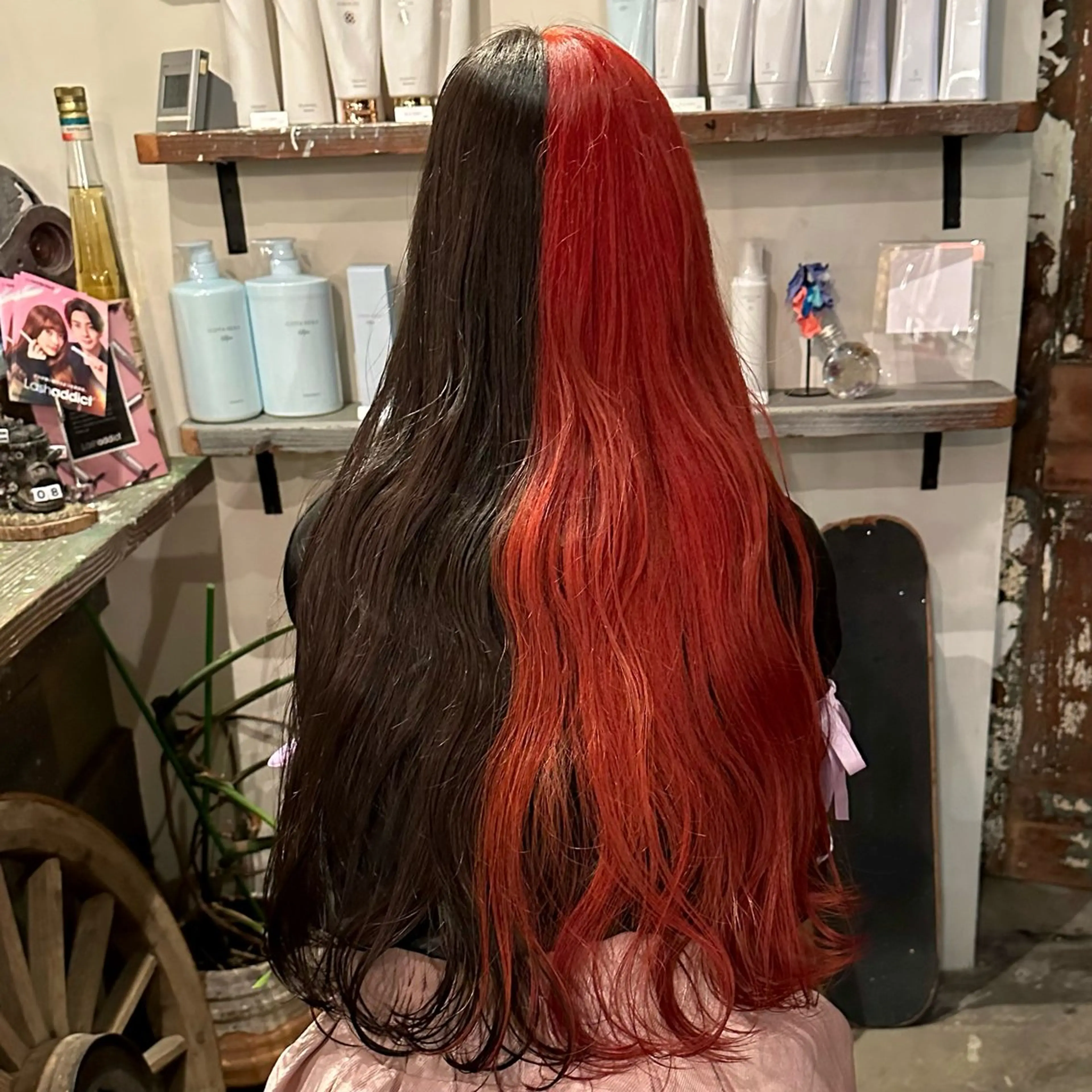 ロング カラー ロング コキャン所属・ハラダ シンジのヘアスタイル