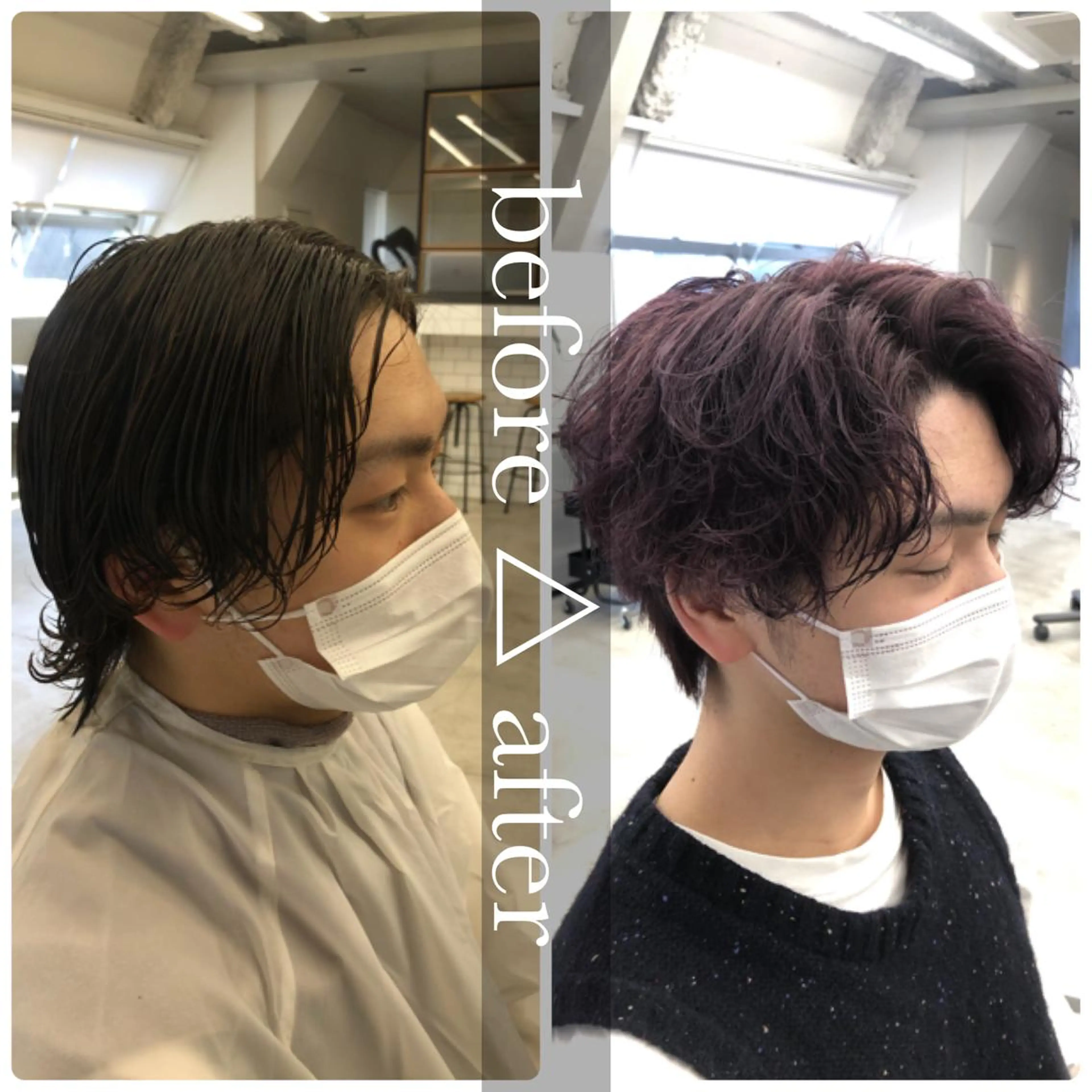 ショート ヘアカラー 🌼渋谷韓国ヘア 桑尾幸奈🌼のヘアスタイル