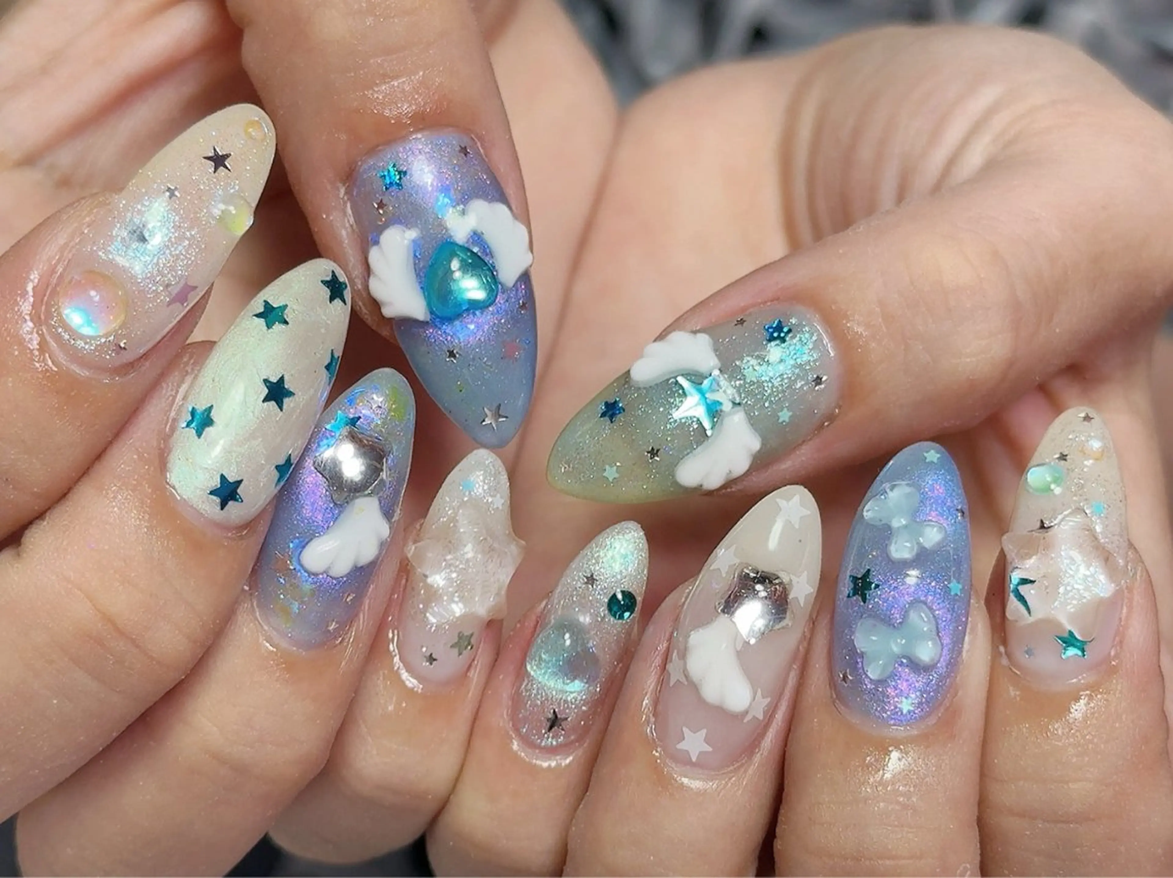 ネイル ハンドネイル Nail Atelier IamI所属・アイアムアイ 大村磨衣のネイルデザイン
