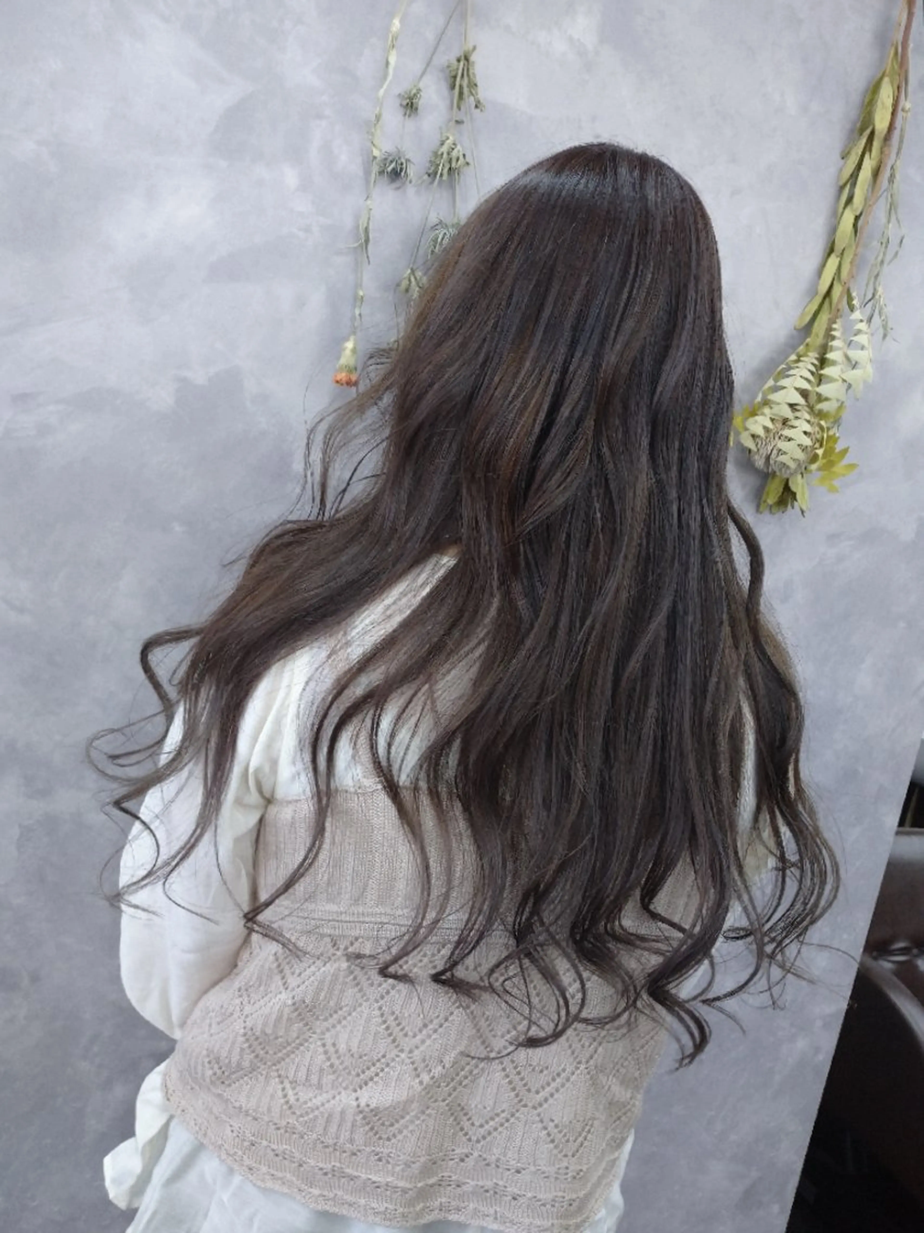 ロング カット ヘアカラー アンティア小作所属・AN'TIA小作 noiのヘアスタイル