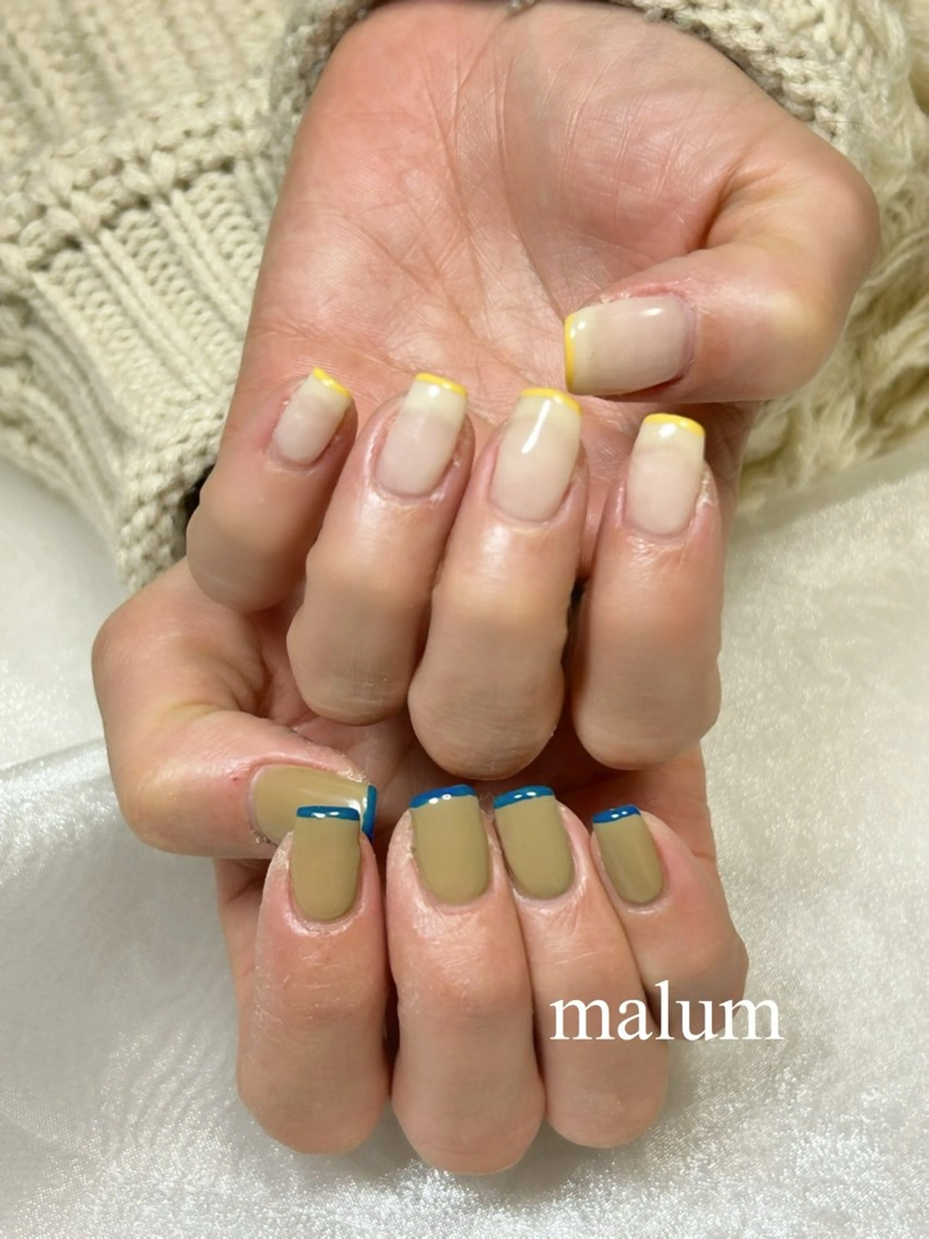 ネイル ハンドネイル malum nailのネイルデザイン