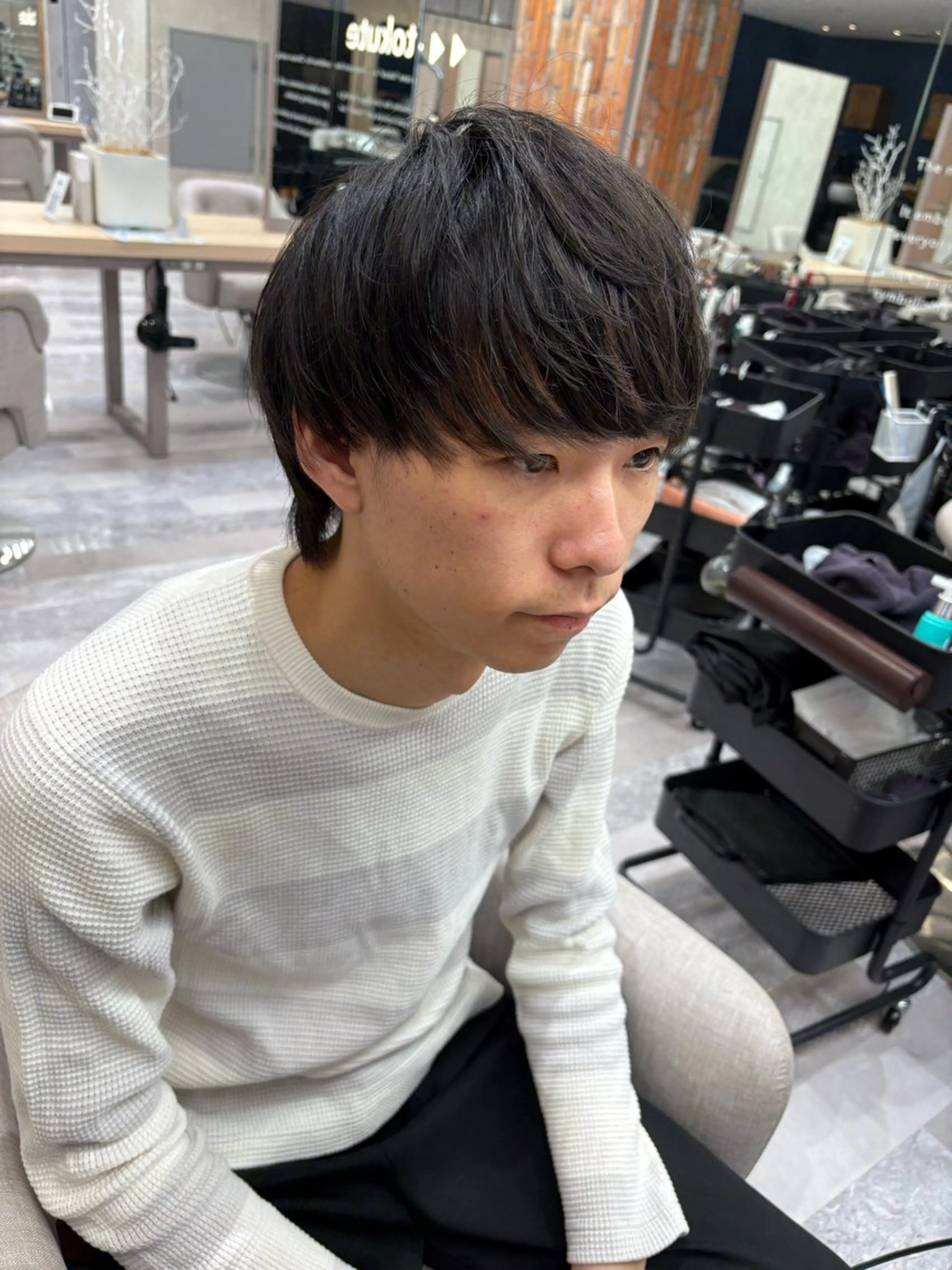 メンズ カット ヘッドスパ tokute 片岡心🐥のヘアスタイル
