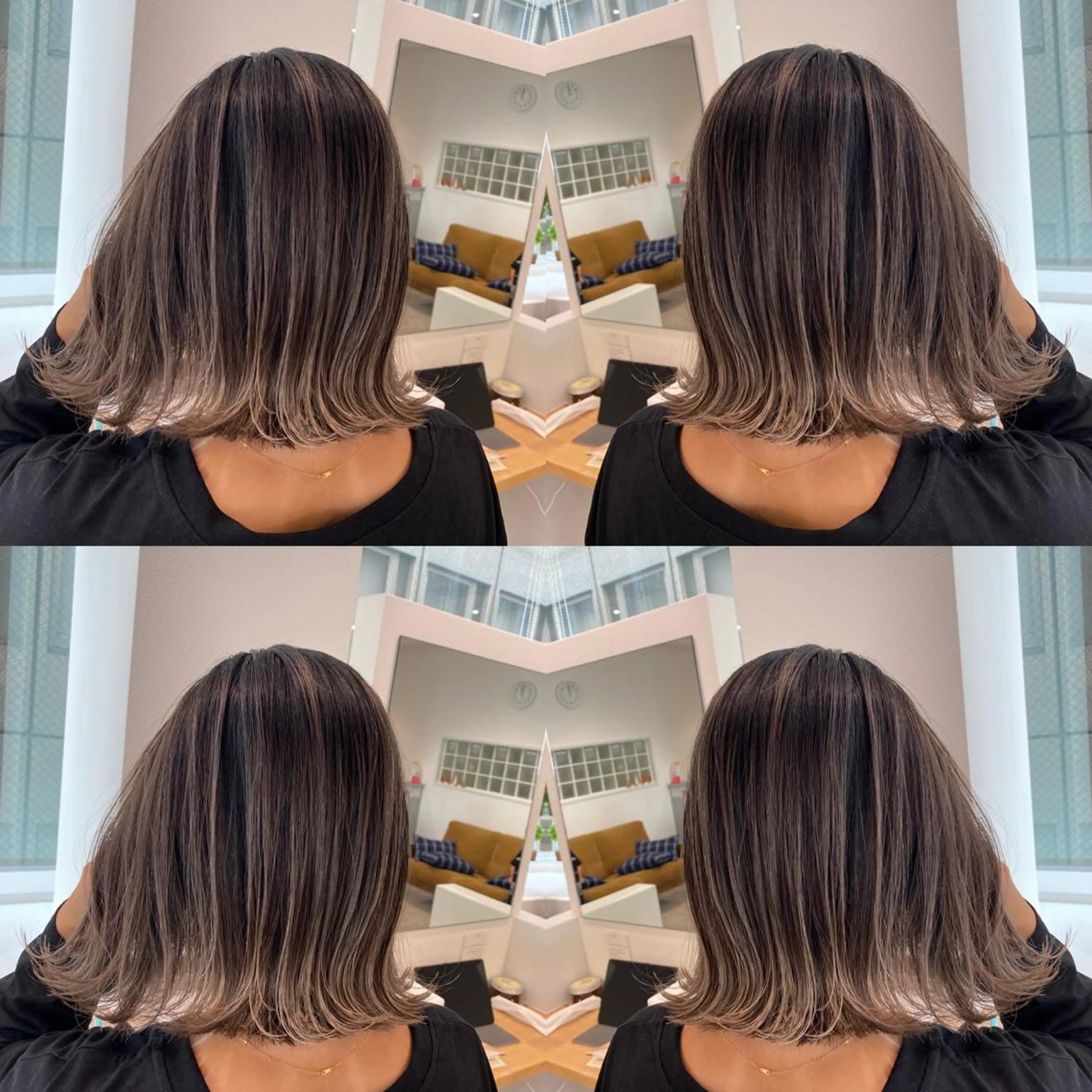 ショート カラー トリートメント JILBLAN京都 ショート/ハイライトのヘアスタイル