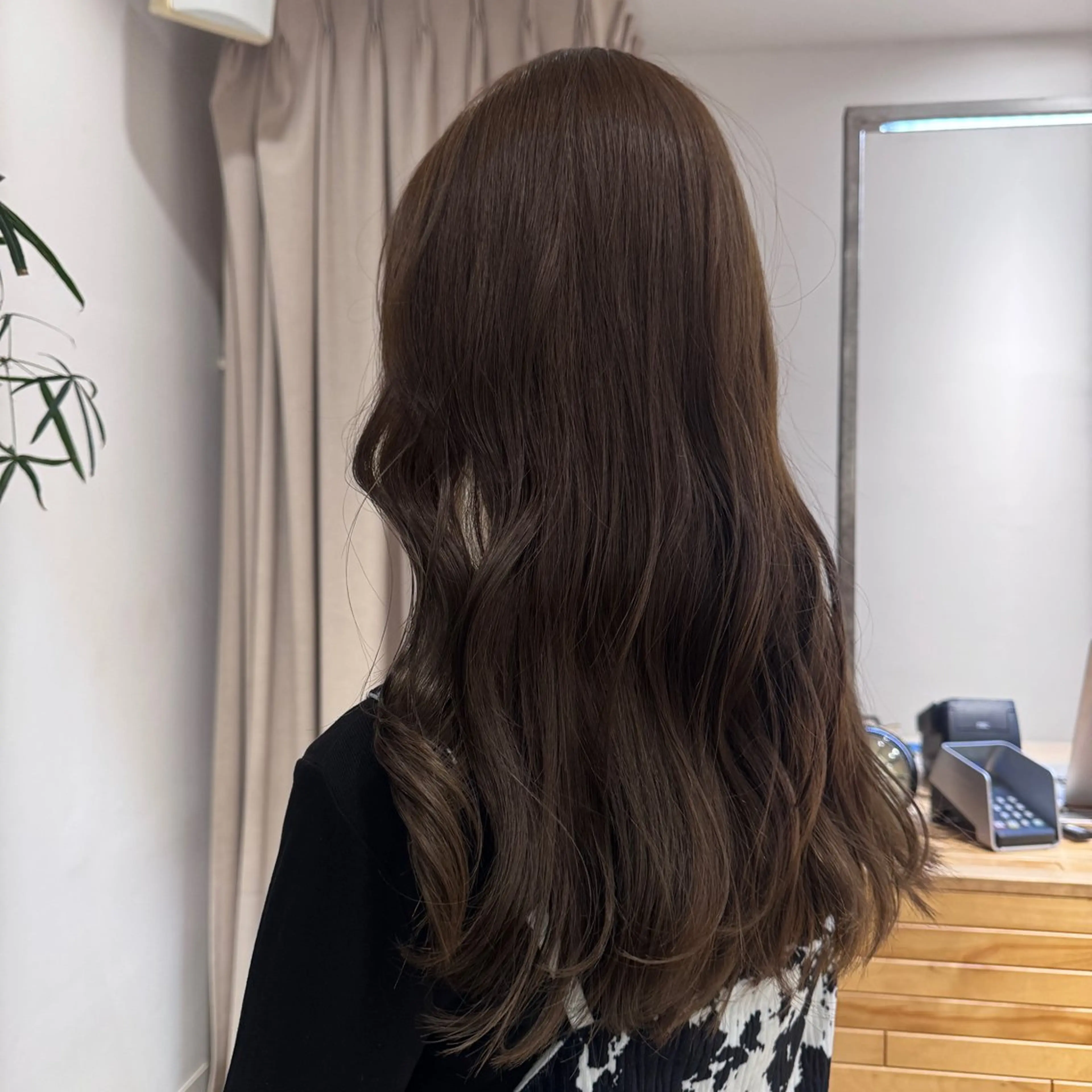 ロング カラー NAVY miyoshiのヘアスタイル