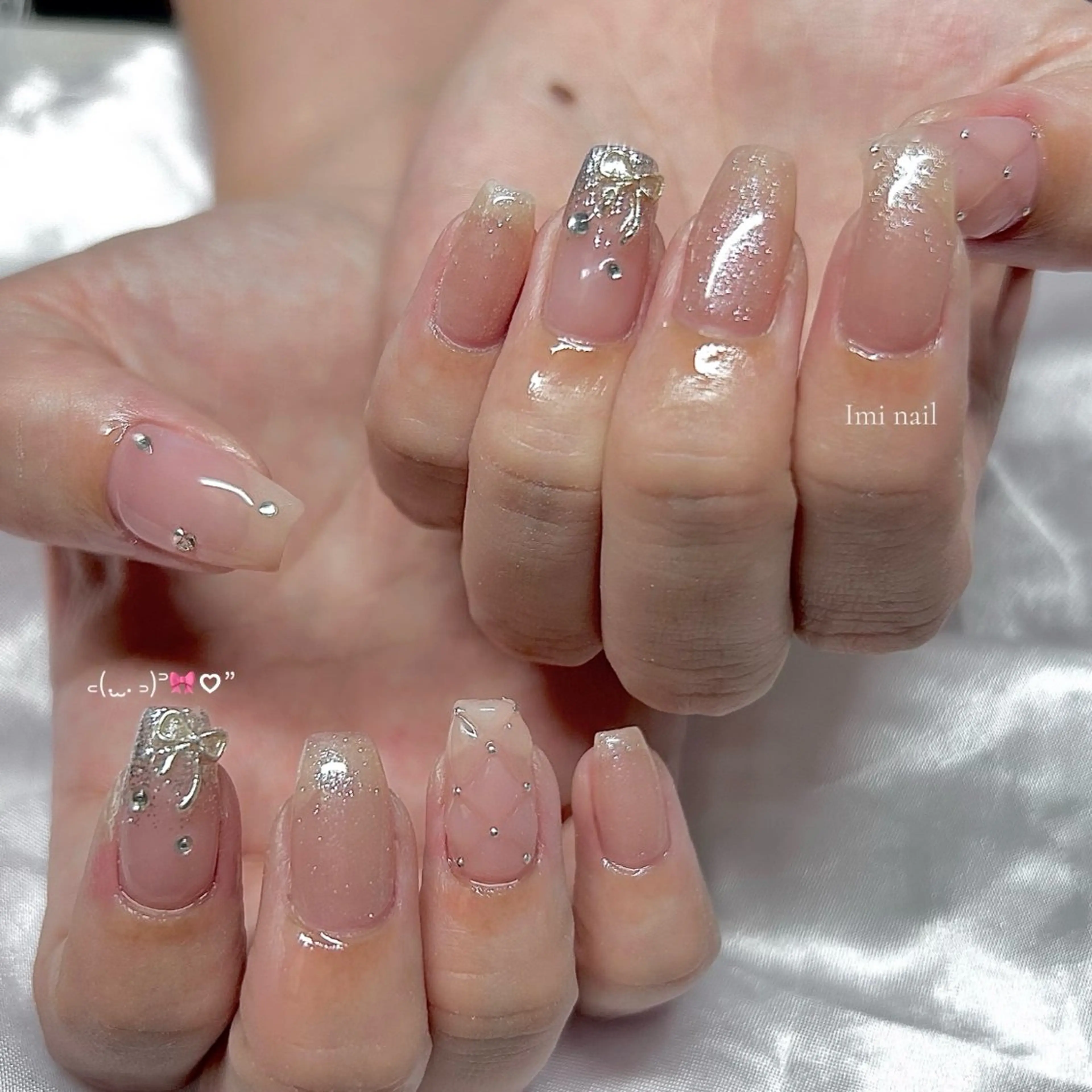 ミディアム ハンドネイル Imi Nail所属・Imi Nail 🫧🎀hirokaのネイルデザイン
