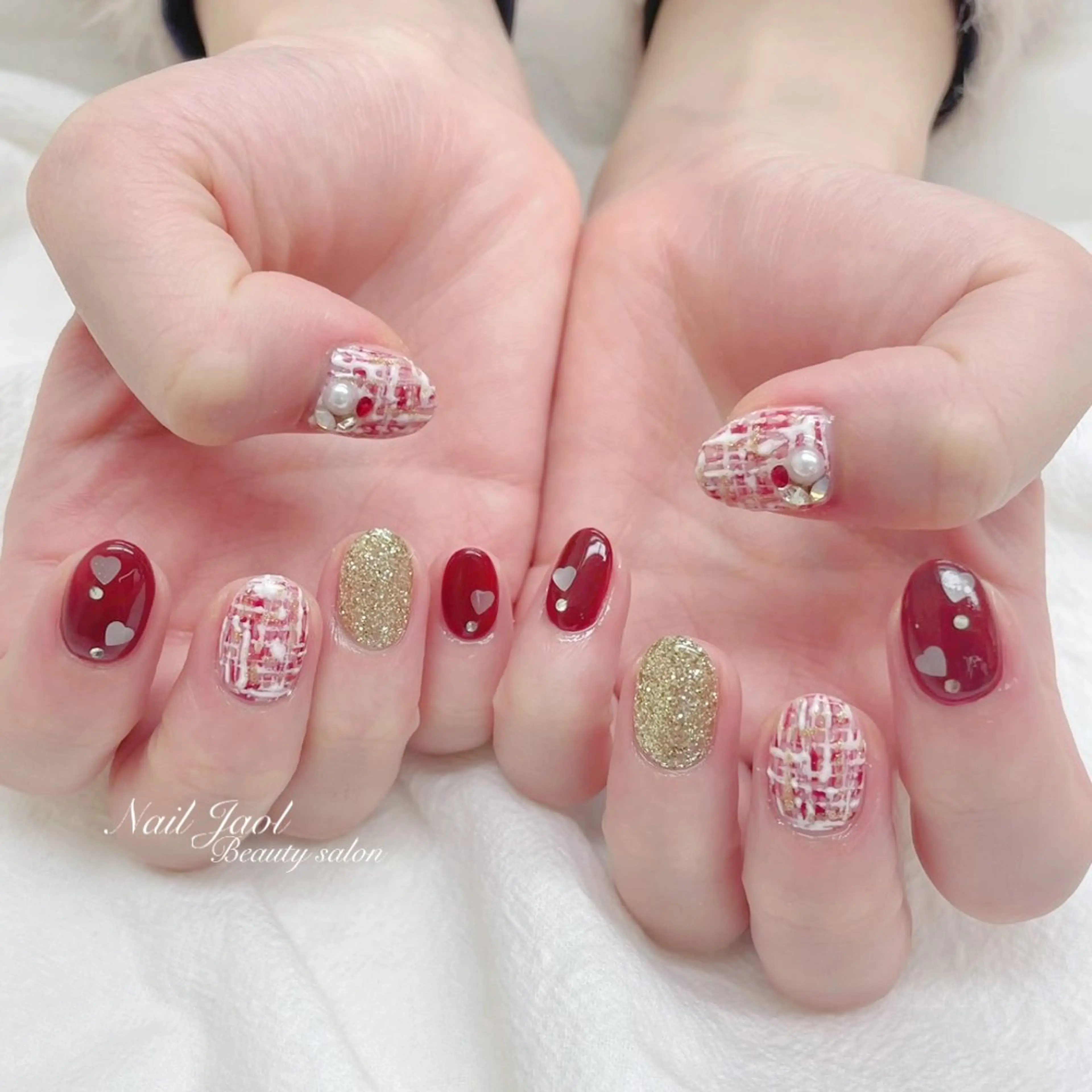 ショート 韓国風ヘア nail jaol池袋店所属・ネイルJaol 池袋のネイルデザイン