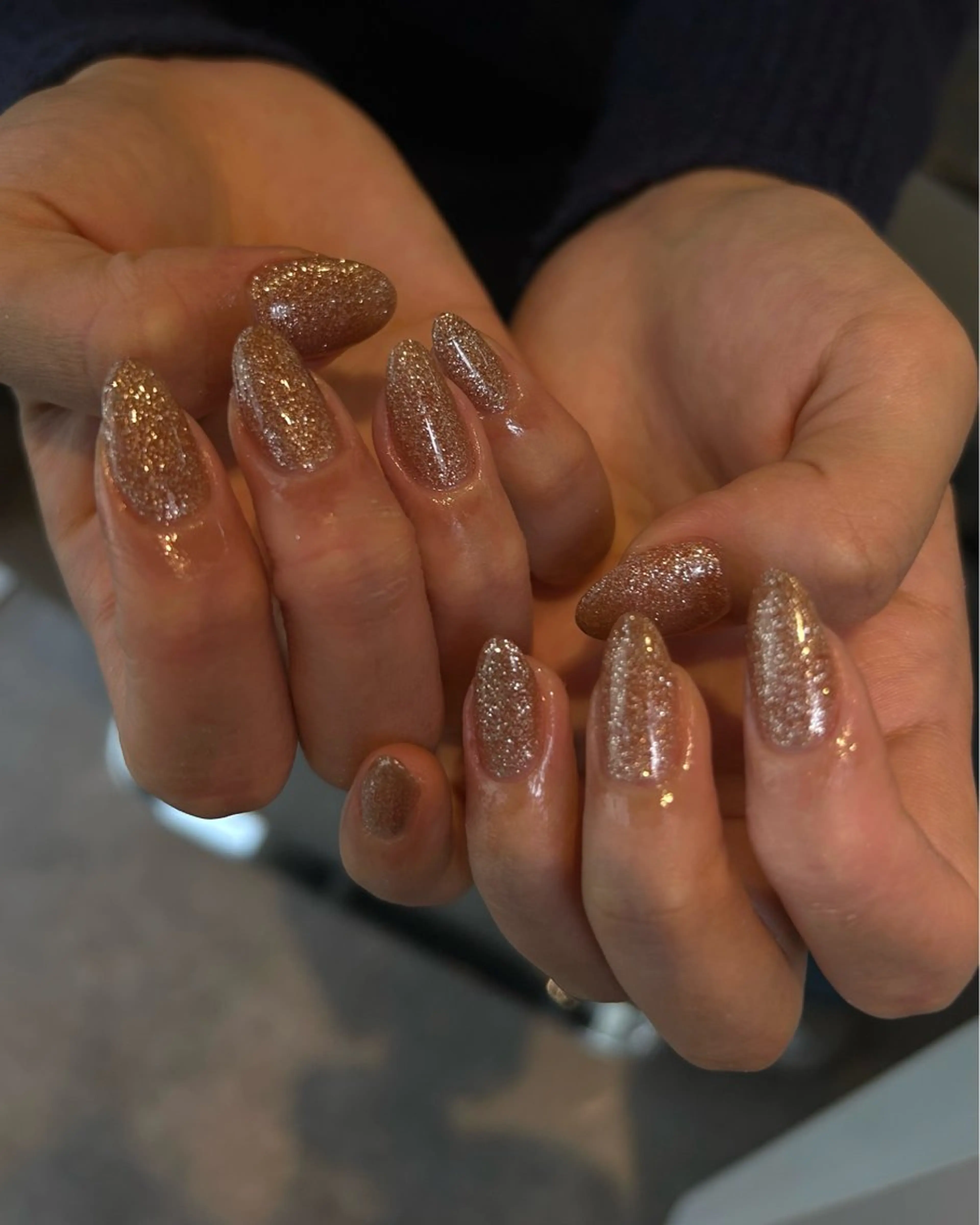 ネイル ブラウン Zen Neo 🪸YUKINE🪸のネイルデザイン