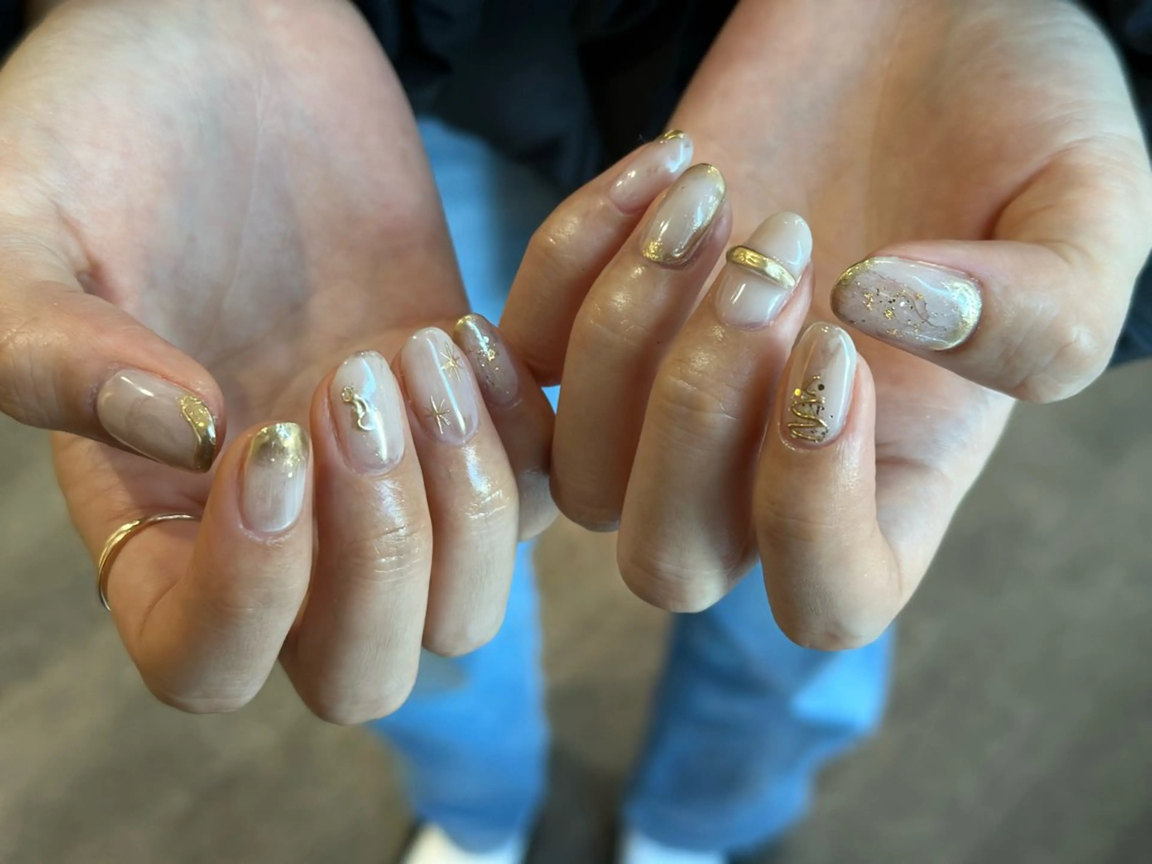 ネイル Yarm As Etel 。のネイルデザイン