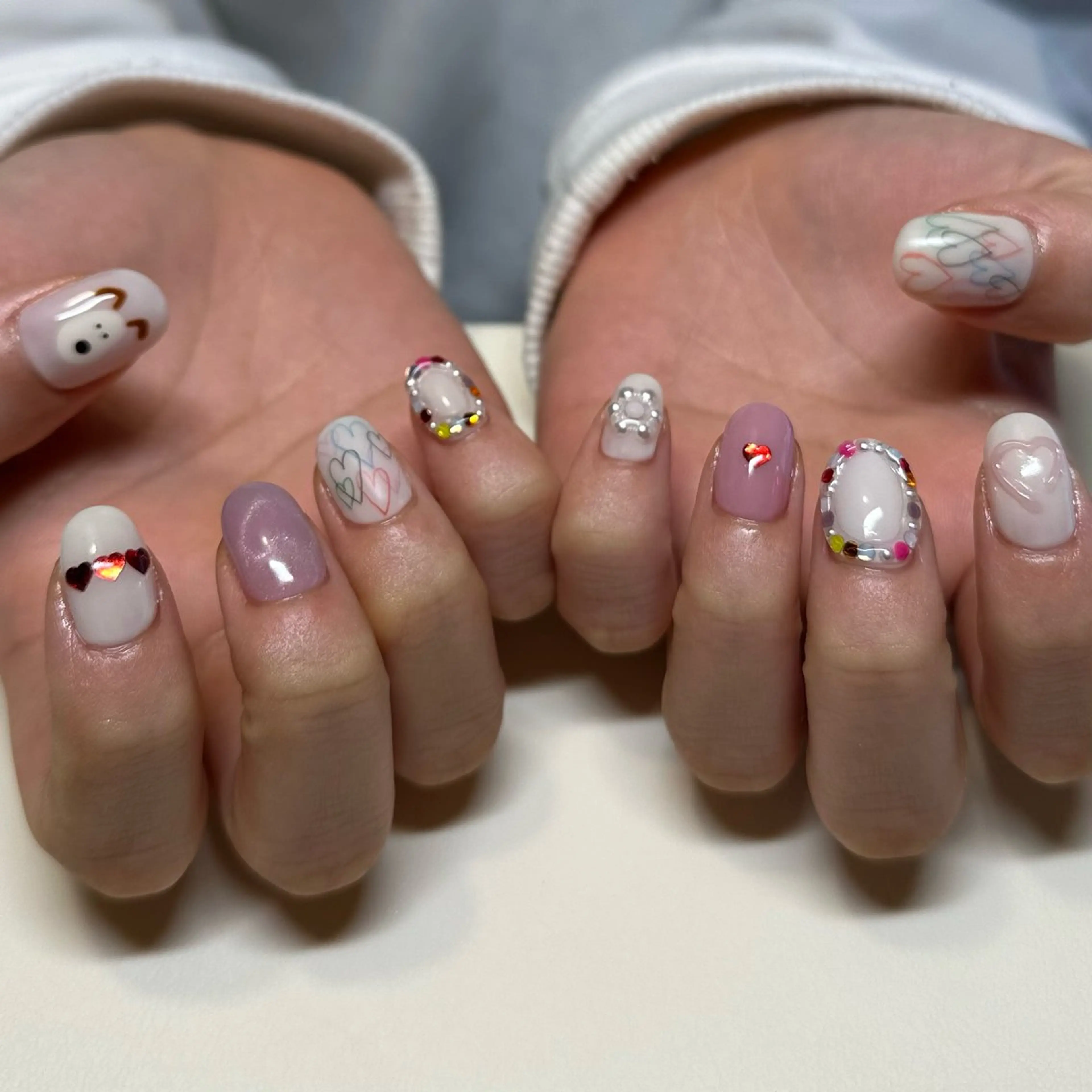 ネイル フットネイル nikotnail 小林友美のネイルデザイン