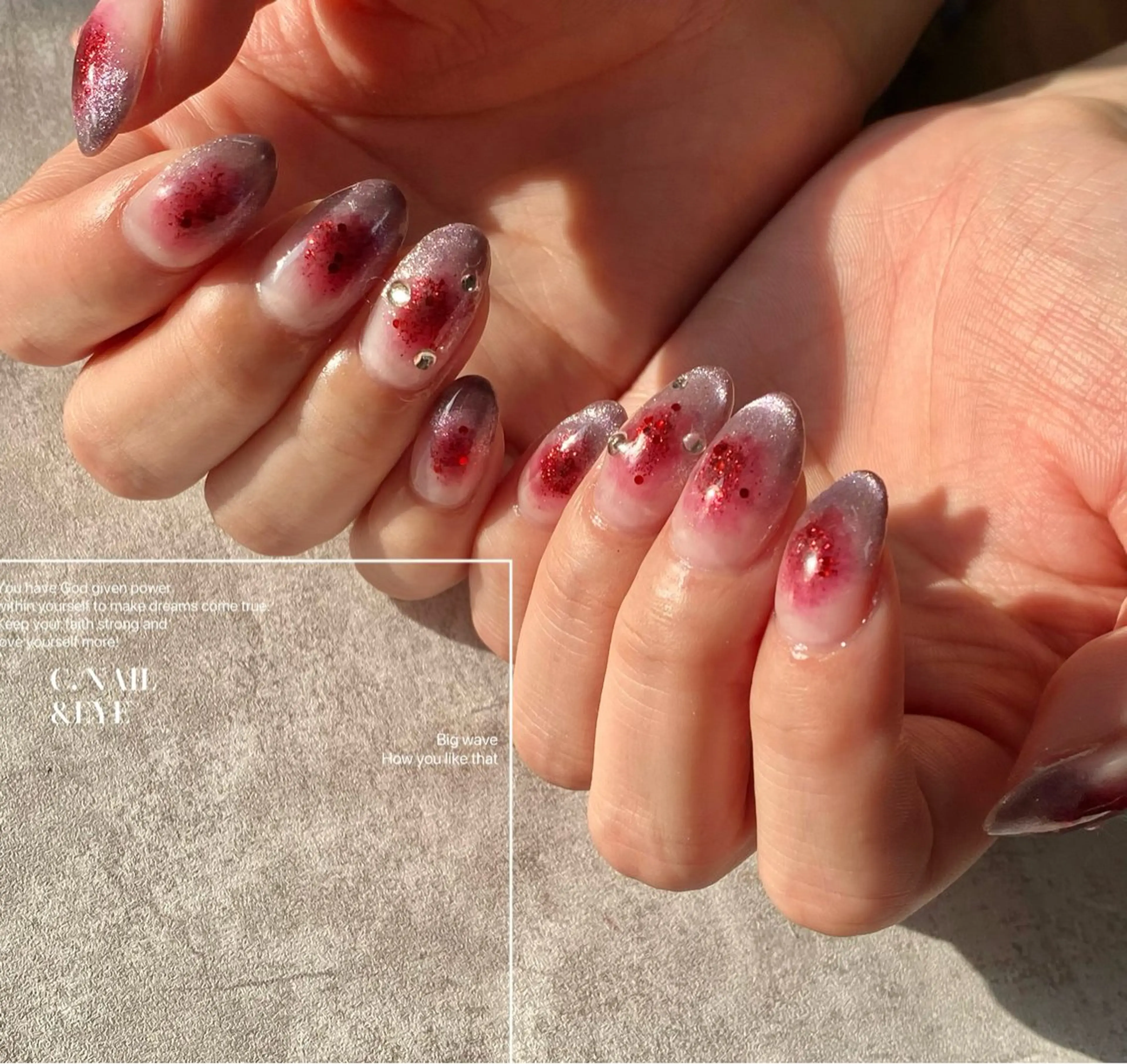 ネイル 入学式 フラッシュネイル フットネイル 卒業式 氷ネイル・うるうるネイル C.Nail &Eye筑紫駅のネイルデザイン