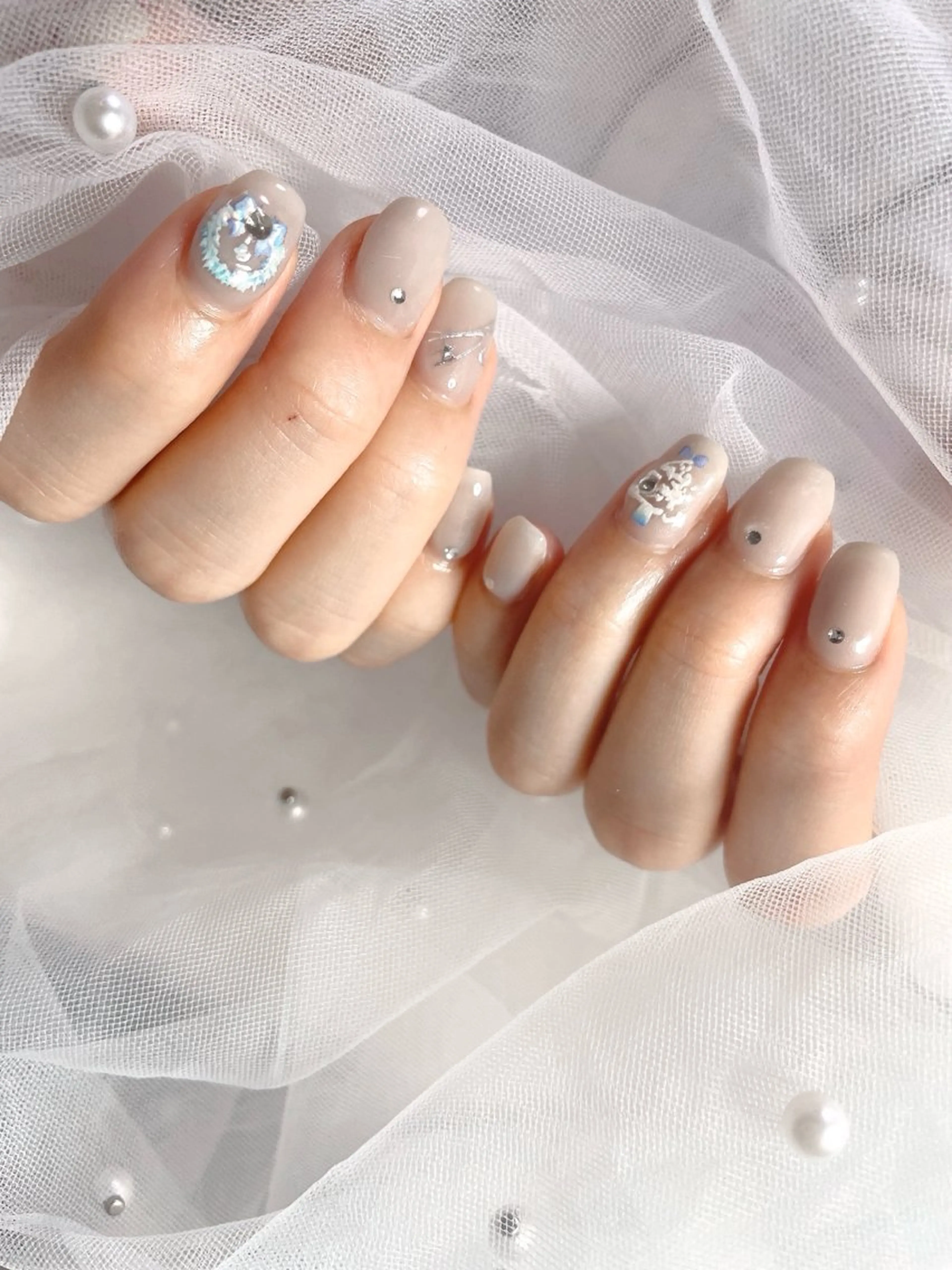 💍平日限定プレミアムデザイン10本【¥4000】他店オフ無料、長さだしや補強も4本まで料金込み⋈*。゚の写真