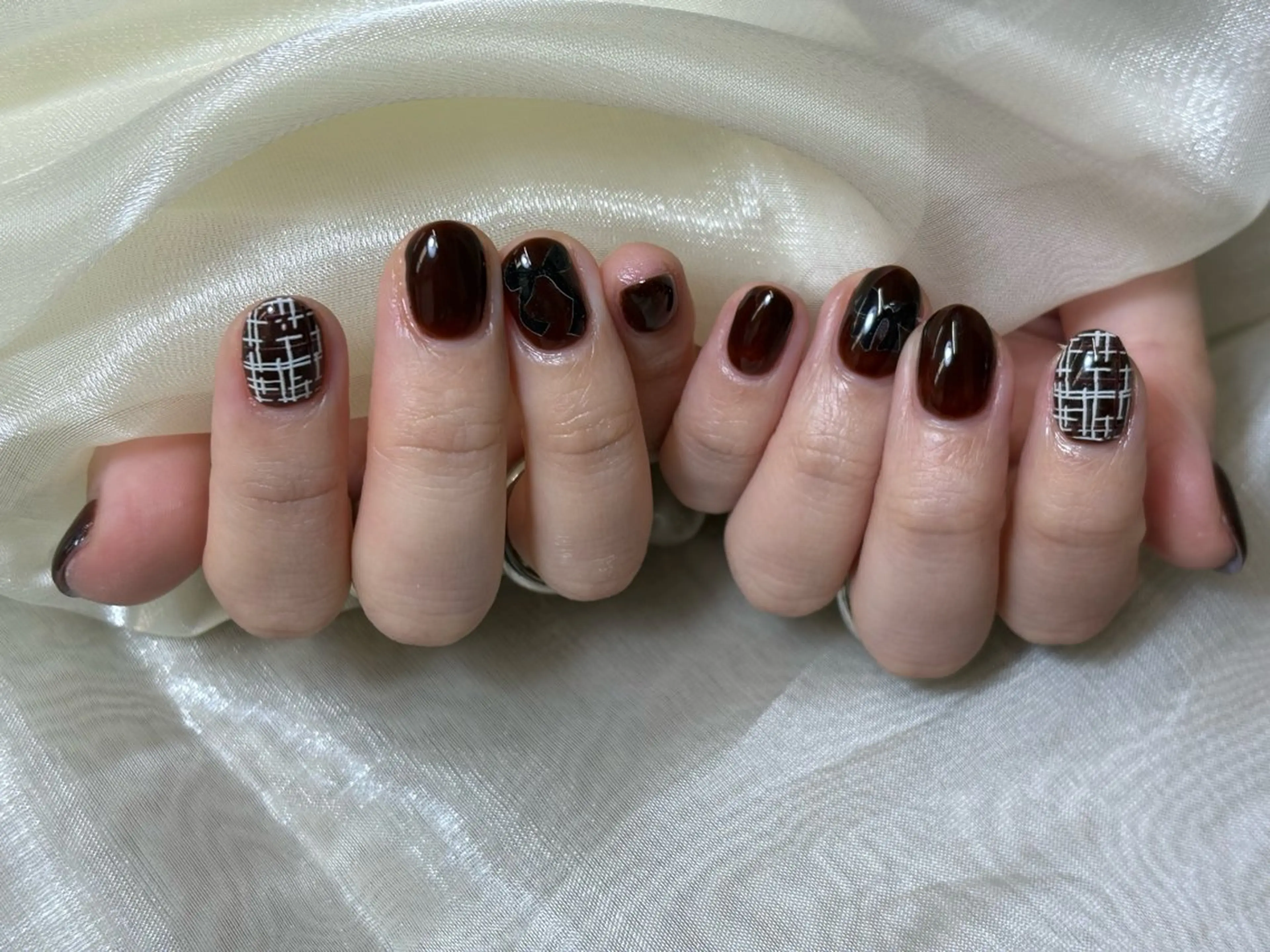 ネイル ハンドネイル Anna Nail ミヤのネイルデザイン