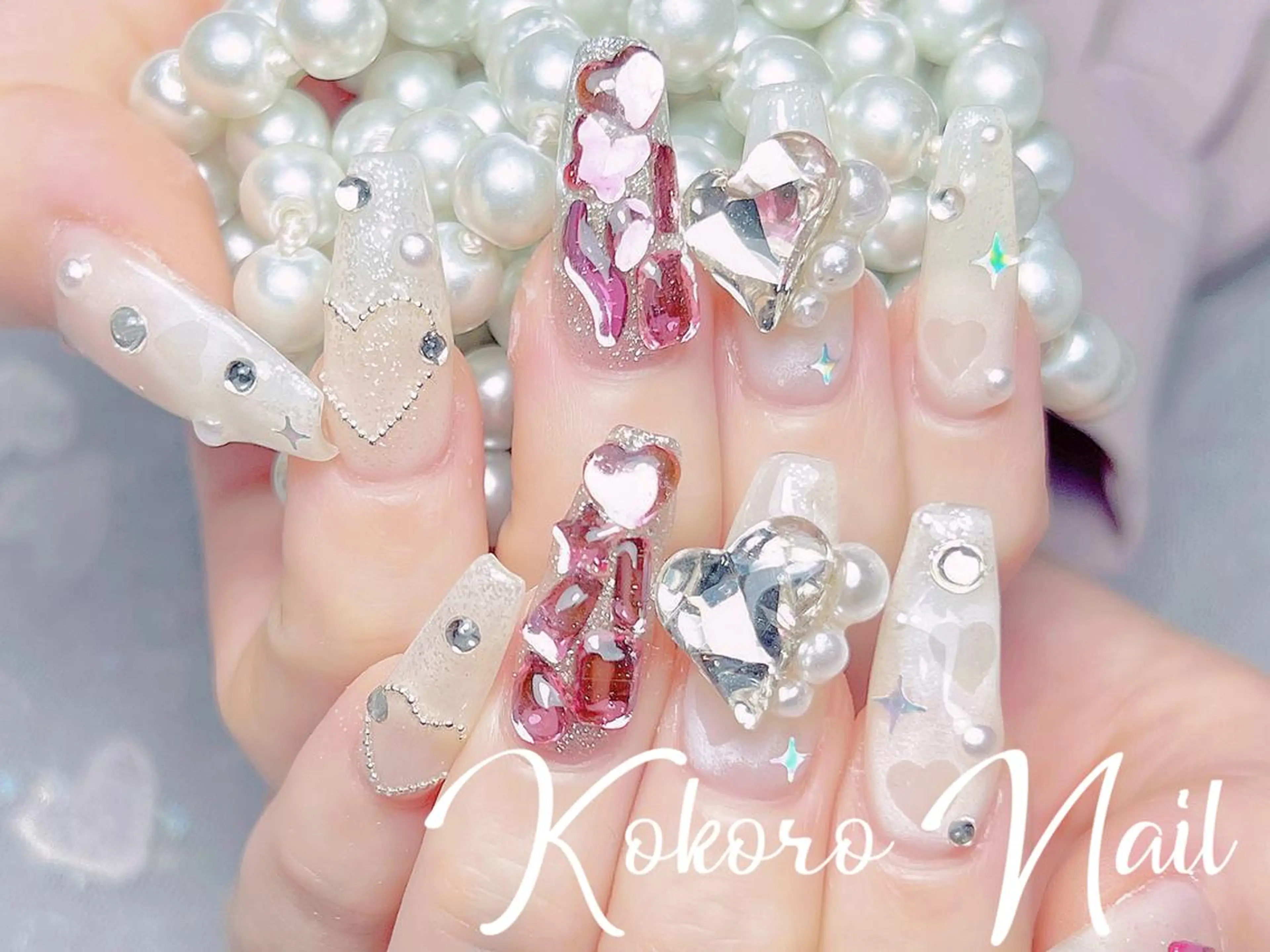 ネイル ハンドネイル 💗KOKORO NAIL💗のネイルデザイン