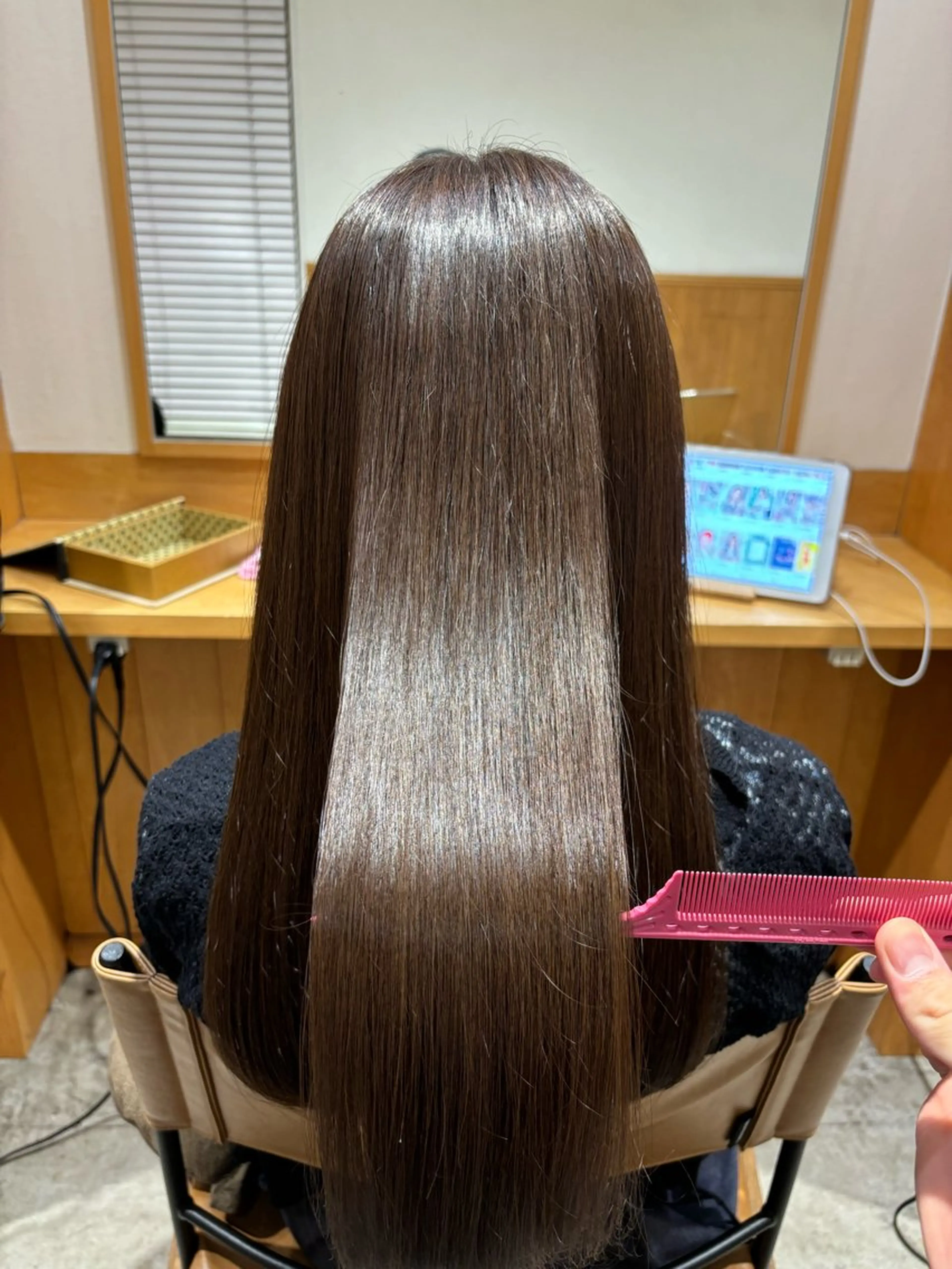 ロング カット 縮毛矯正 トリートメント 【Amphi Tokyo】宮原のヘアスタイル