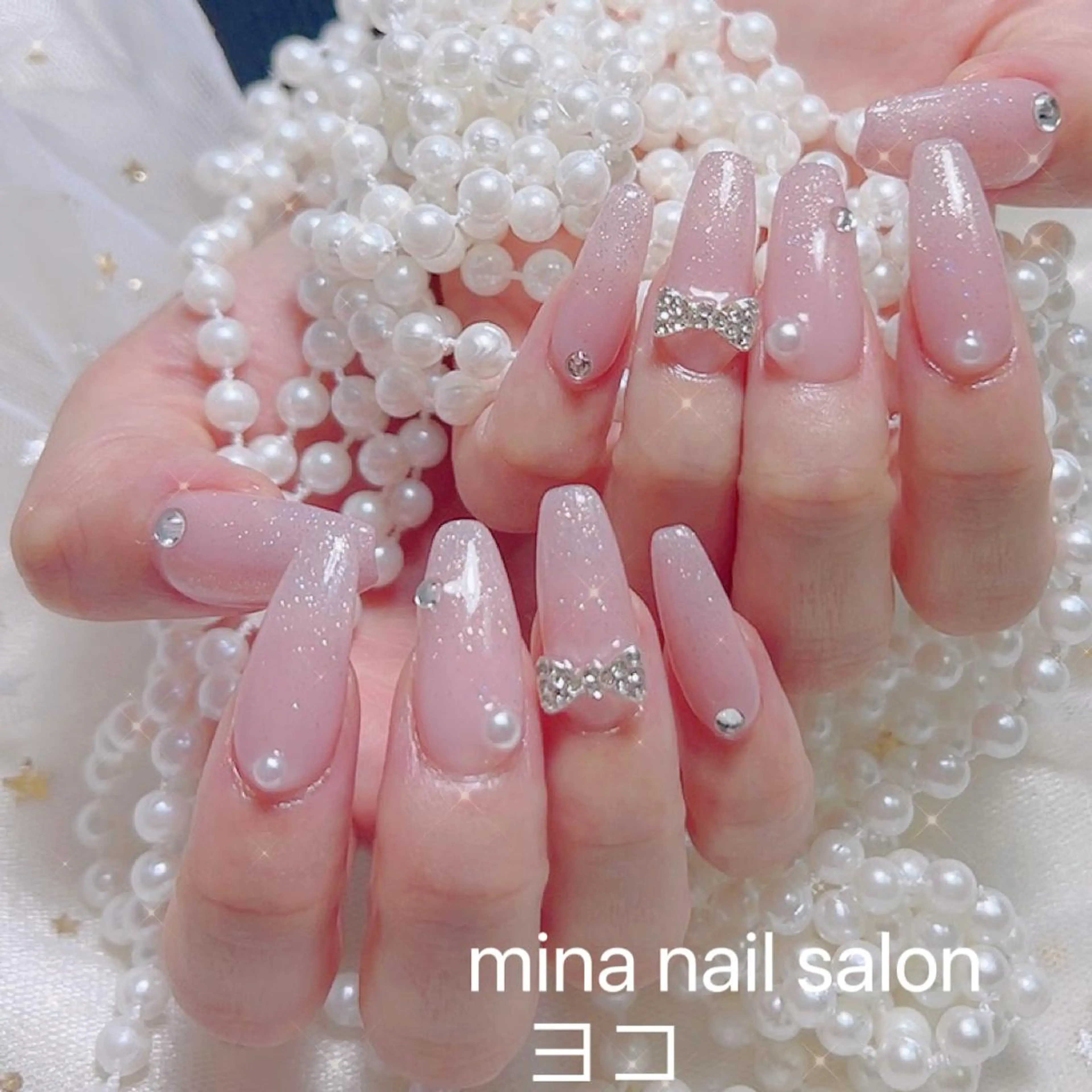 ネイル Mina🧸 韓国風ネイル🎀のネイルデザイン