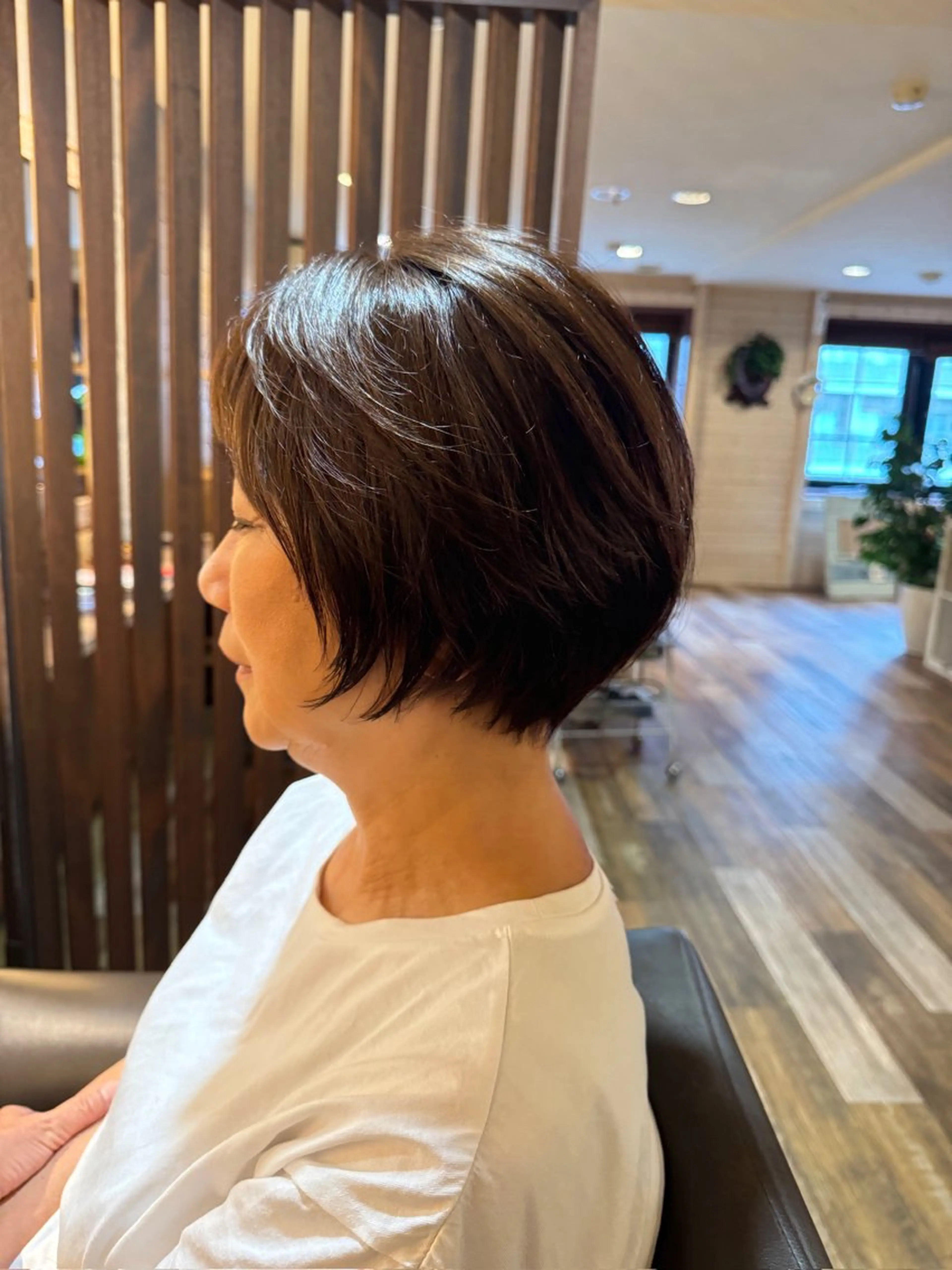 ショート カット ヘアカラー トリートメント ショート／ボブ／ クセ毛特化／越野雄大のヘアスタイル