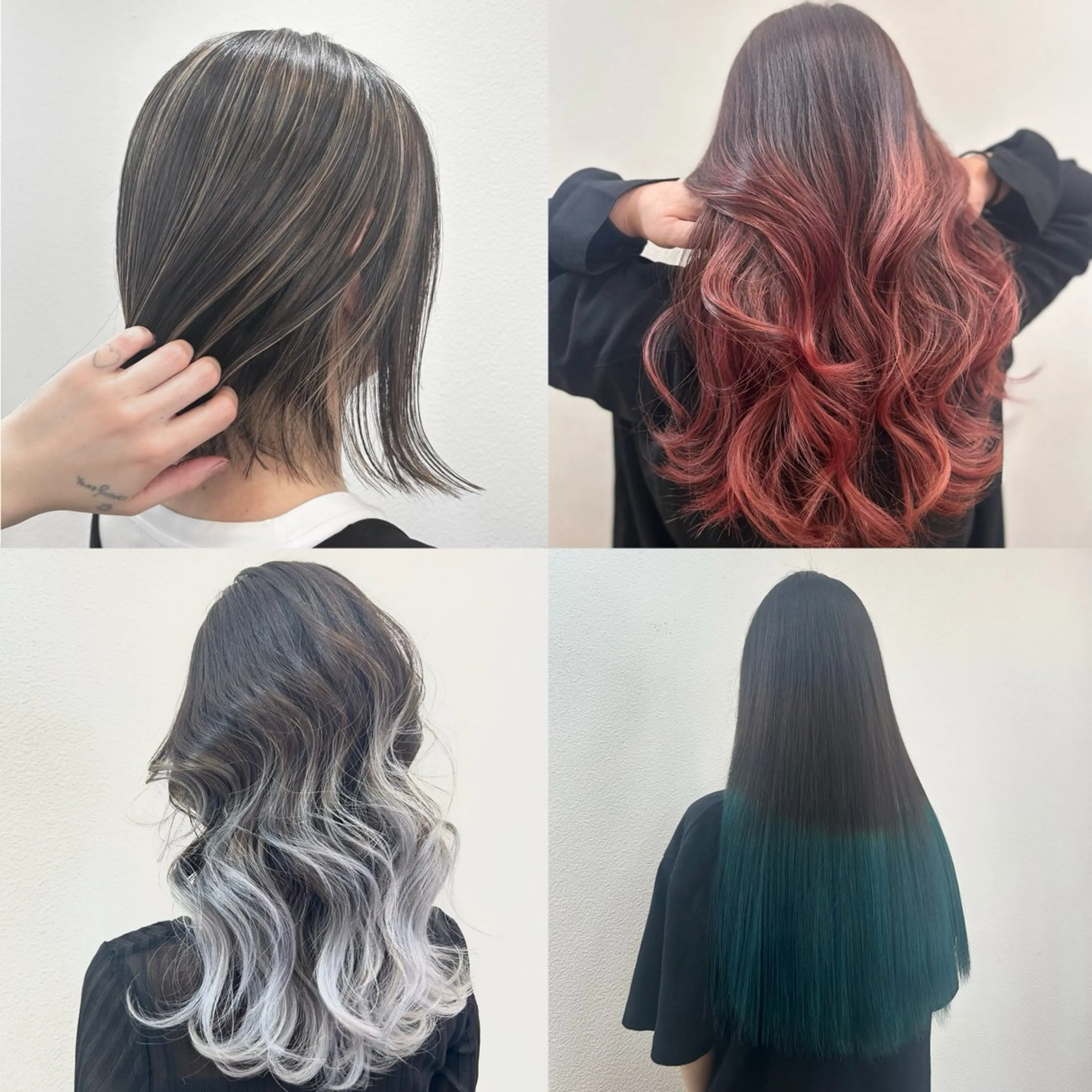 カラー バレイヤージュ グラデーションカラー ハイライトカラー カット ヘアカラー トリートメント Maya🦋 ハイトーン特化のヘアスタイル