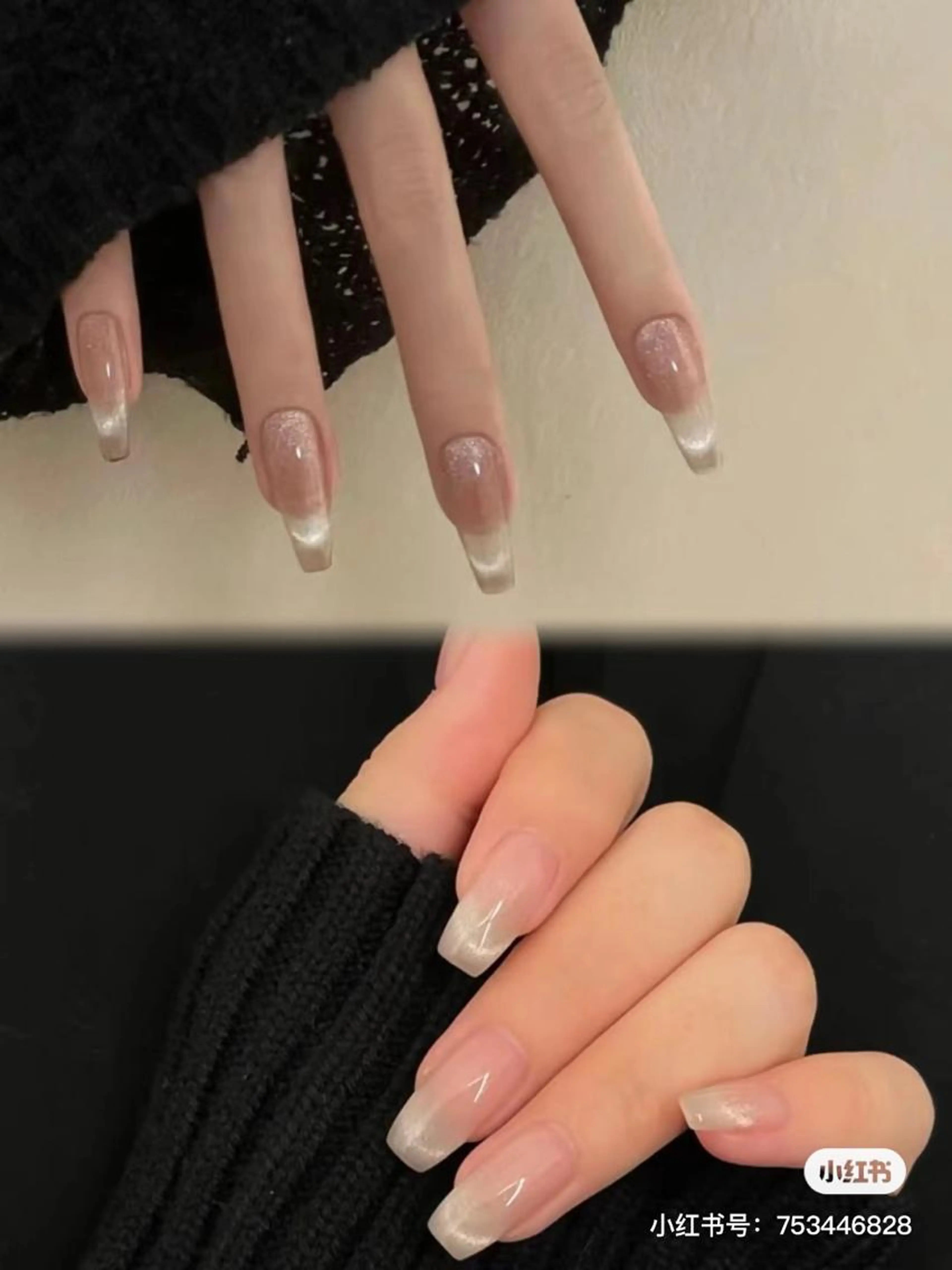 シンプルデザイン＋チップ長さ出しの写真