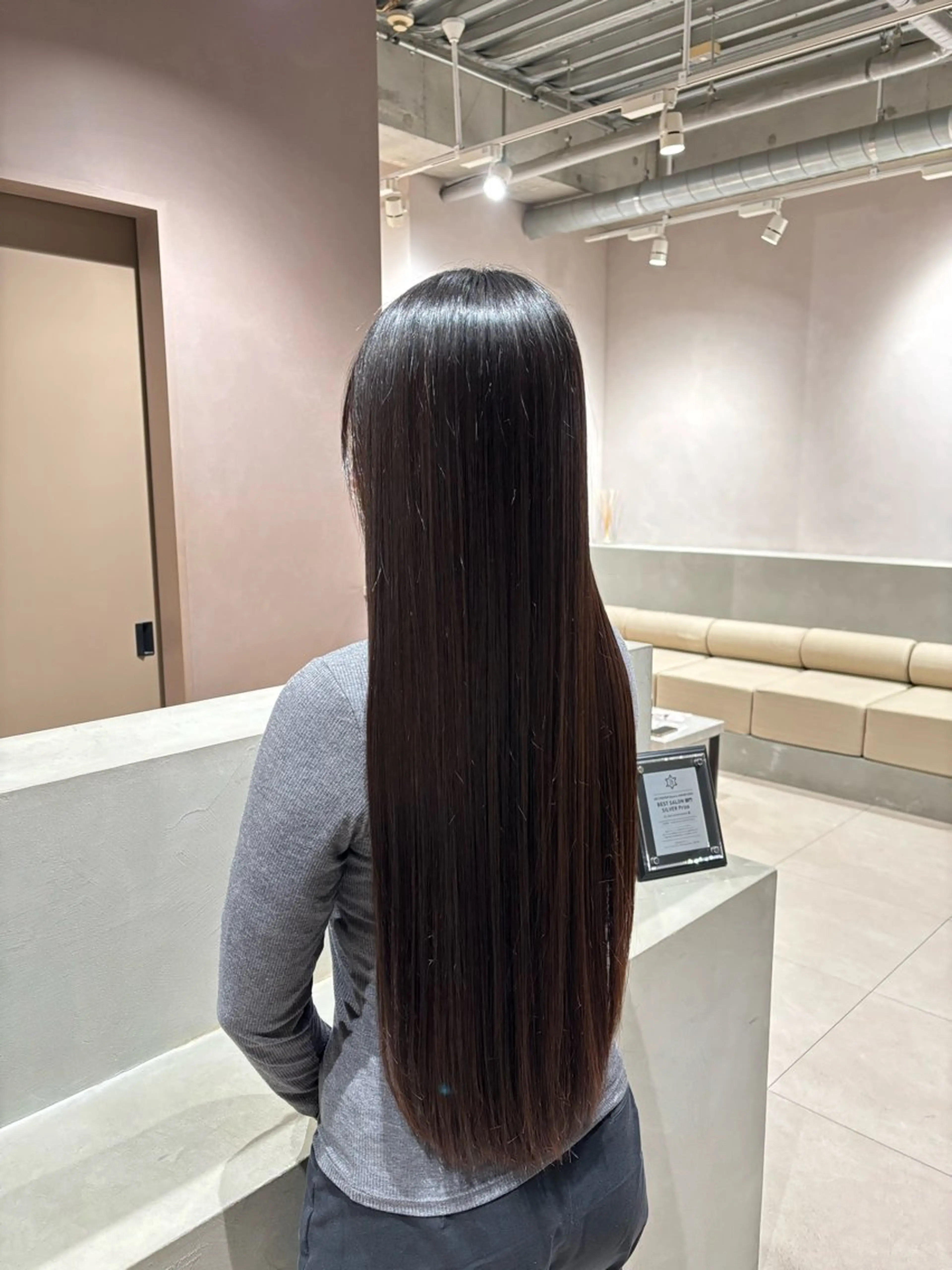 ロング 髪質改善 ロング トリートメント Unami 表参道Mayukiのヘアスタイル