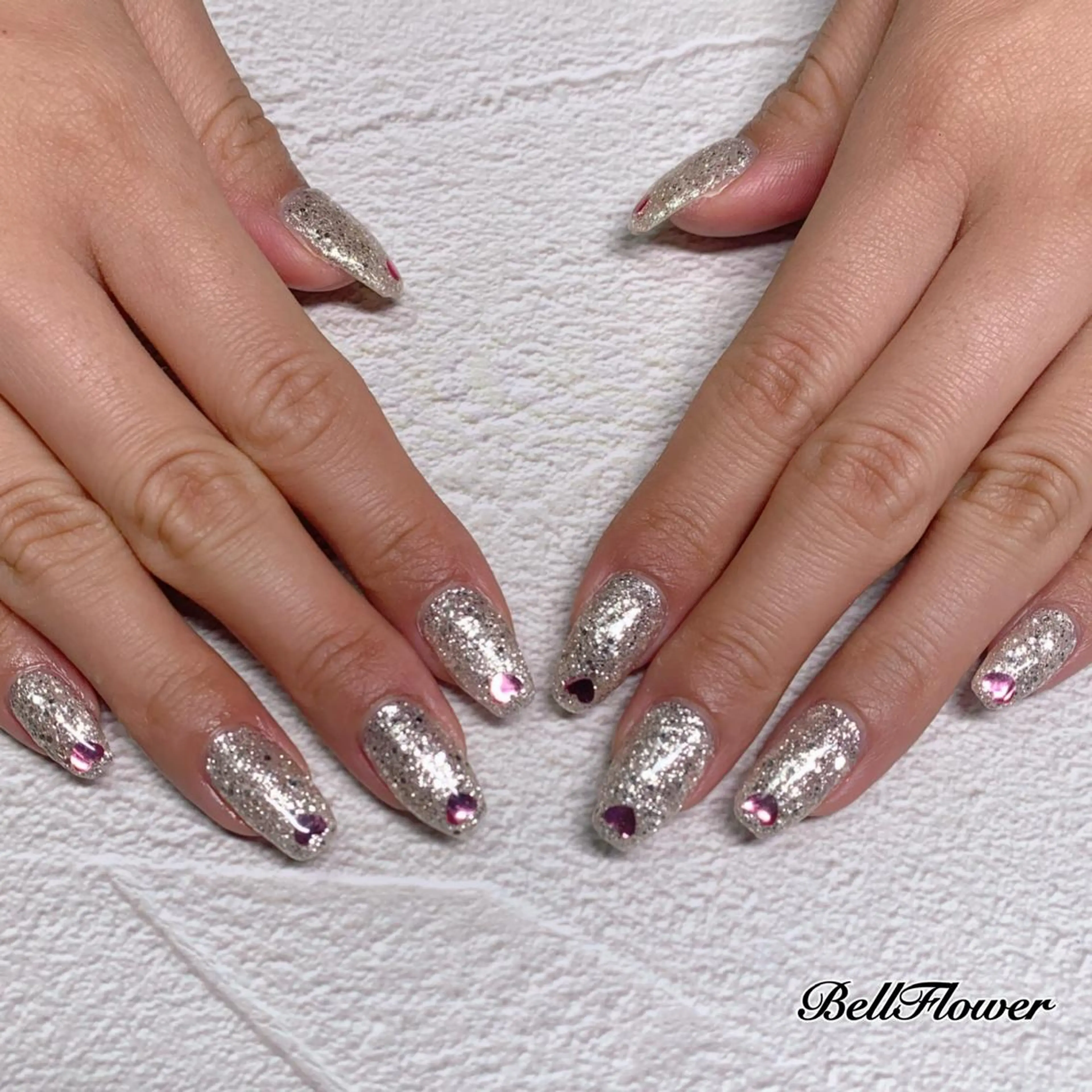 ネイル ハンドネイル Bell Flowerのネイルデザイン