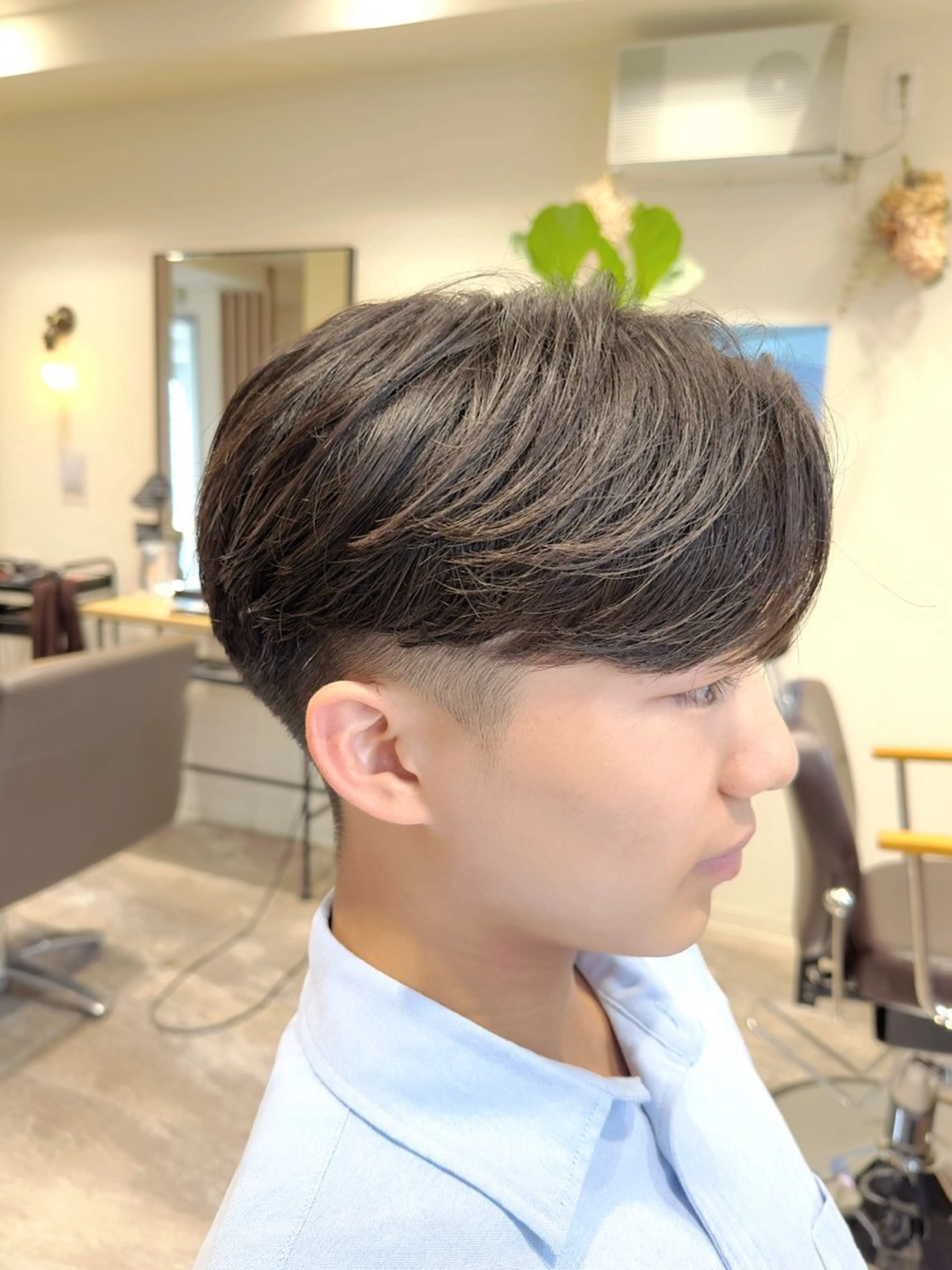 メンズ カット 【メンズパーマ】比嘉 啓人のヘアスタイル