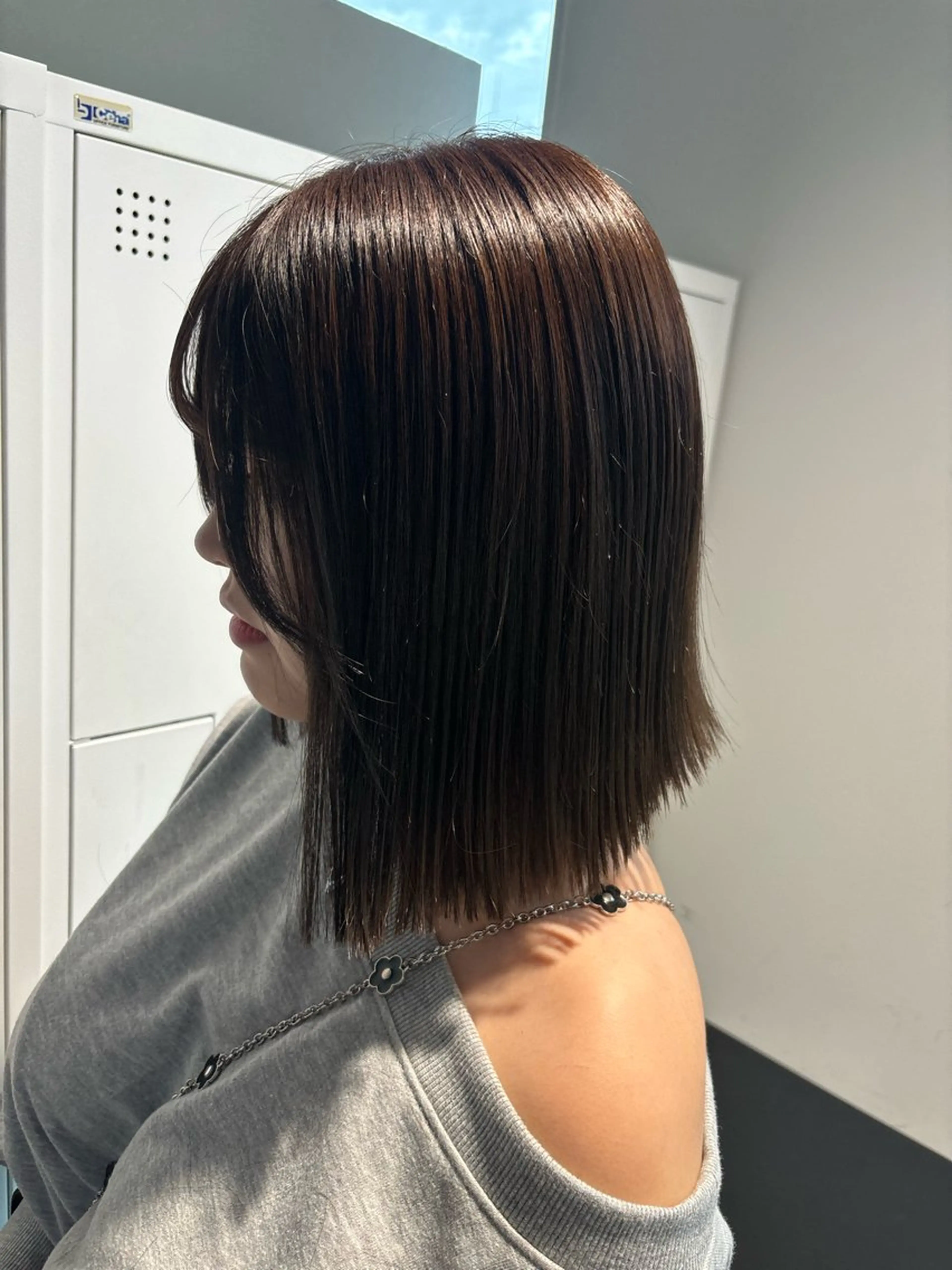 ショート 前下がりボブ ボブ 穐田 航のヘアスタイル