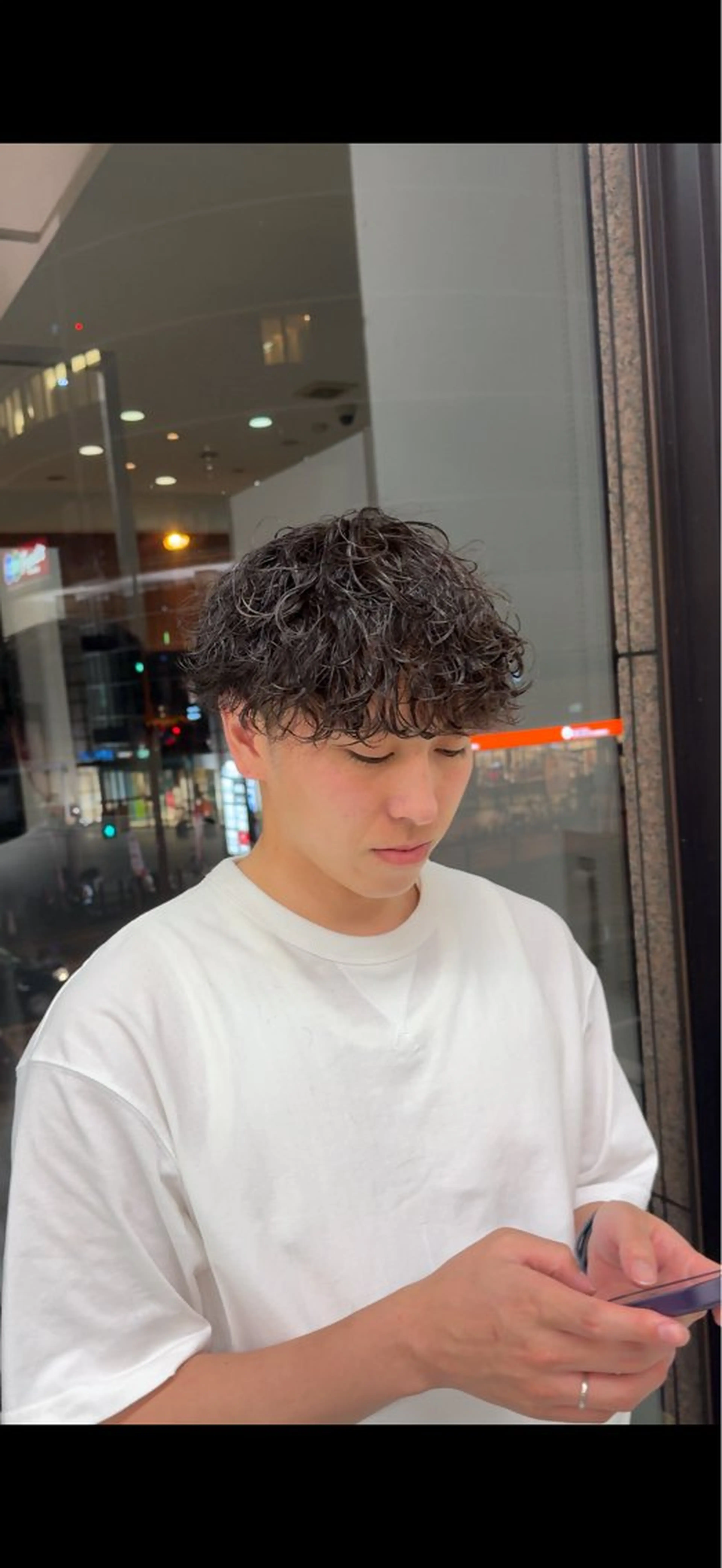 パーマ メンズ メンズパーマ 波巻きパーマ カット パーマ 小芝/メンズパーマ /レイヤーカット✂️のヘアスタイル