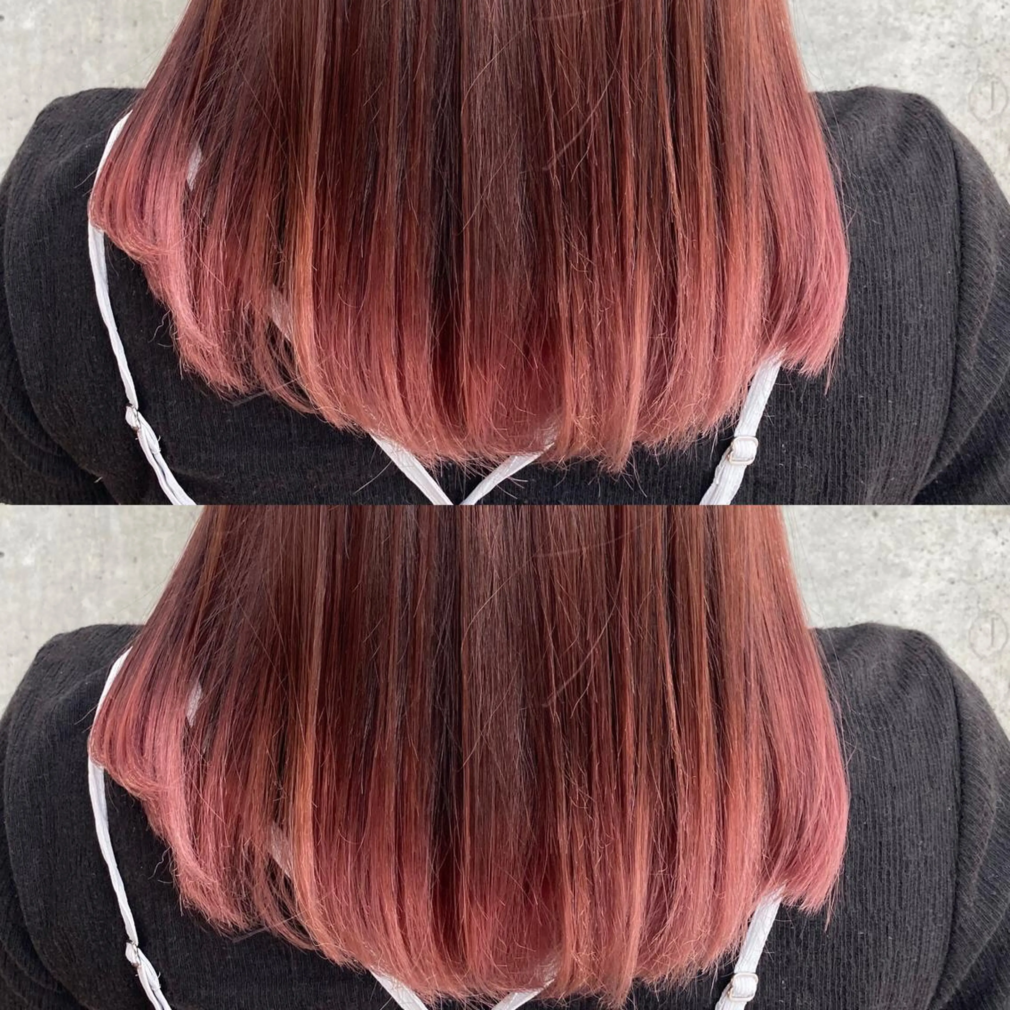 セミロング カラー Alamoa所属・な つのヘアスタイル