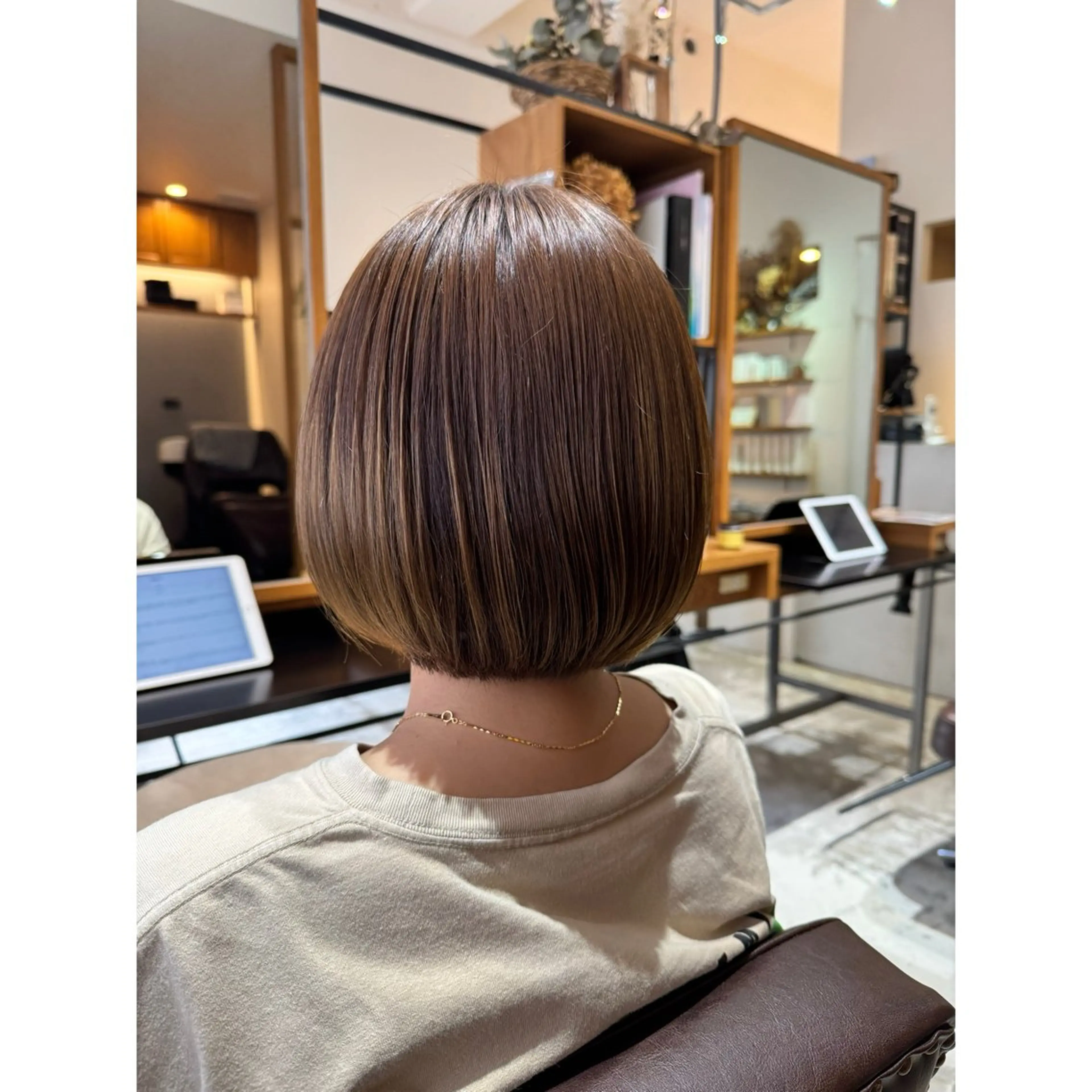 ショート カット 喜友名洸季 anoneのヘアスタイル