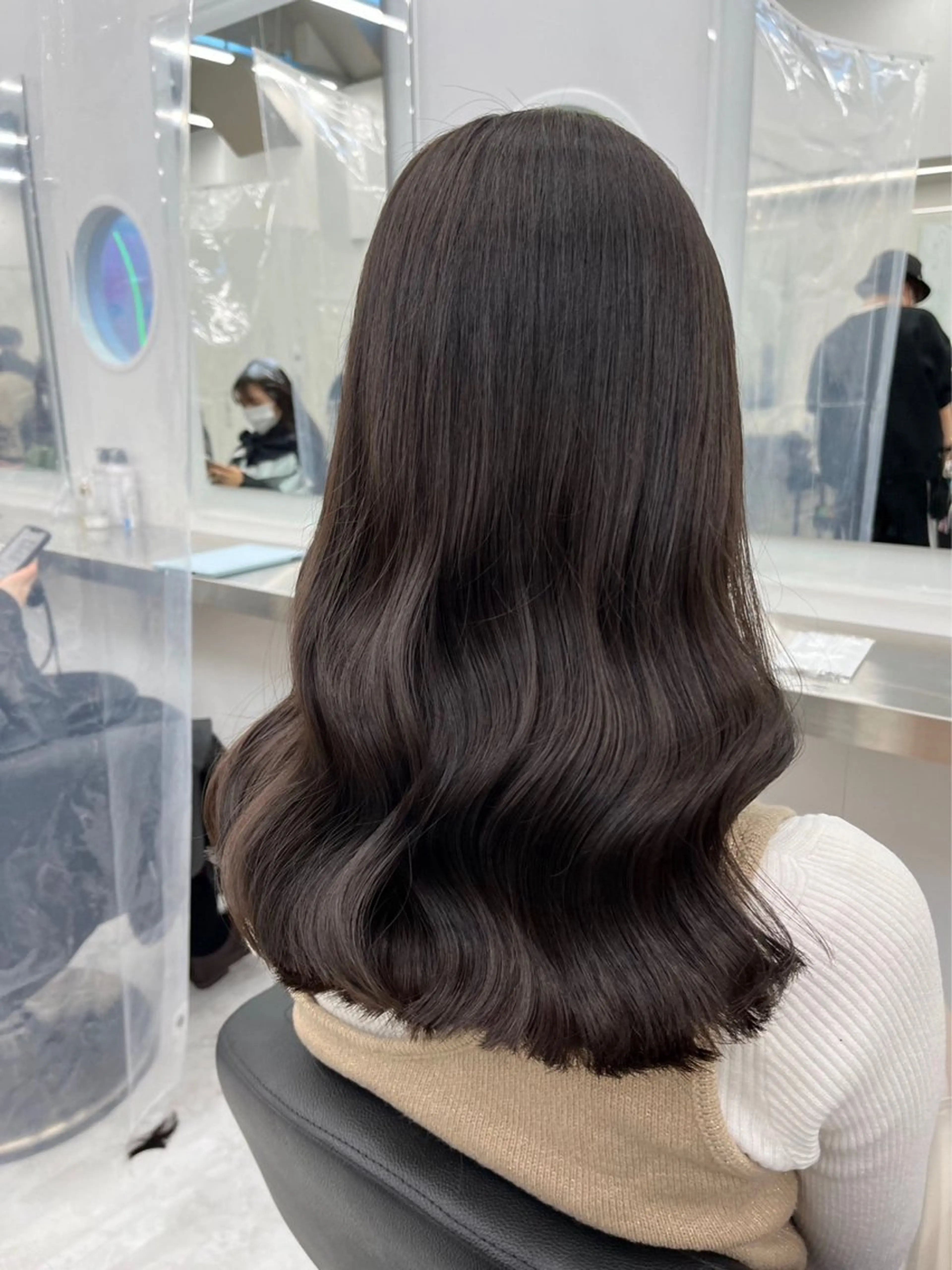 セミロング Wカラー/暖色/べ ージュりく©︎🐝のヘアスタイル