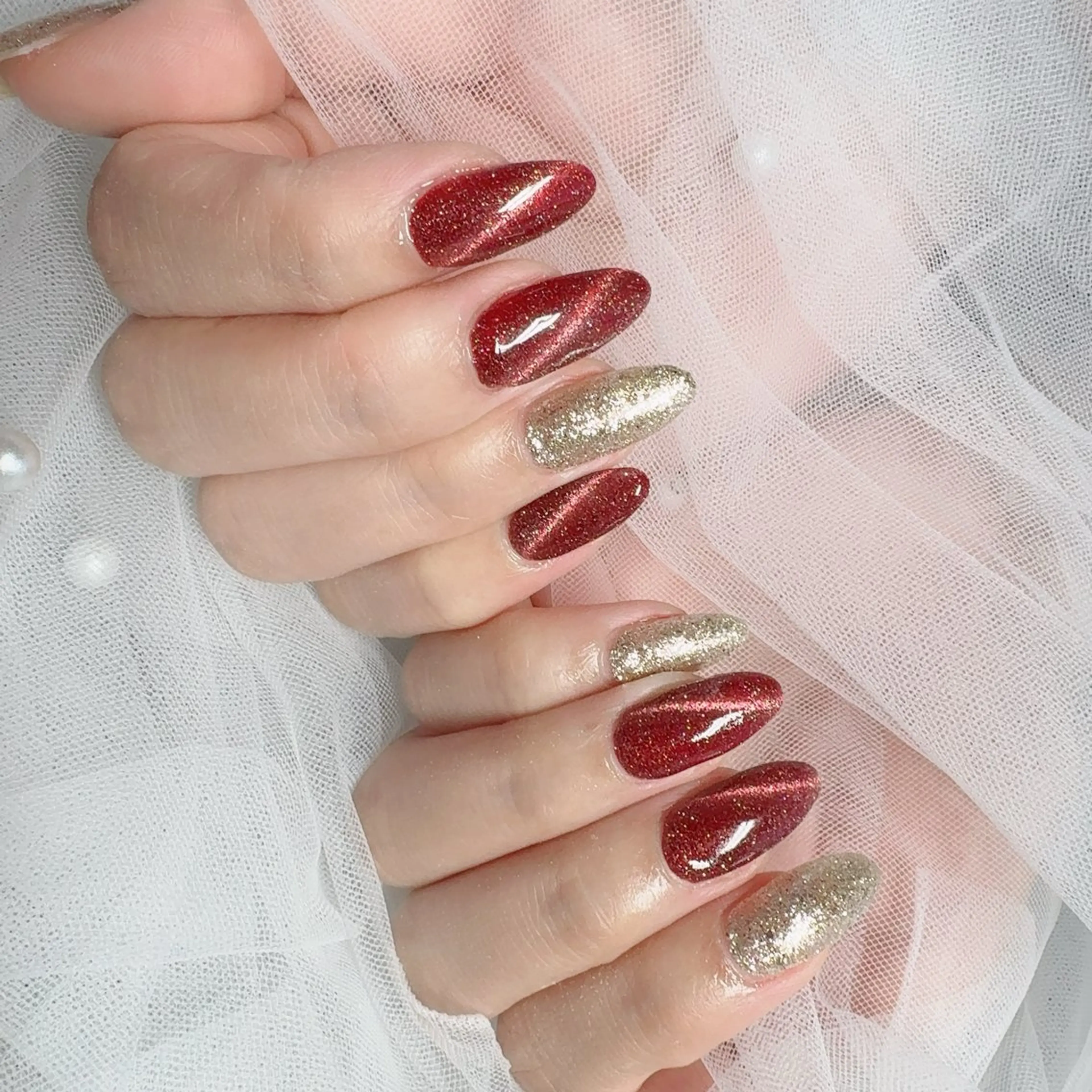 ネイル 長さ出し ジェルネイル 韓国ネイル 持ち込み ニュアンスネイル ハンドネイル NailSpace 猫のいるネイルサロンのネイルデザイン