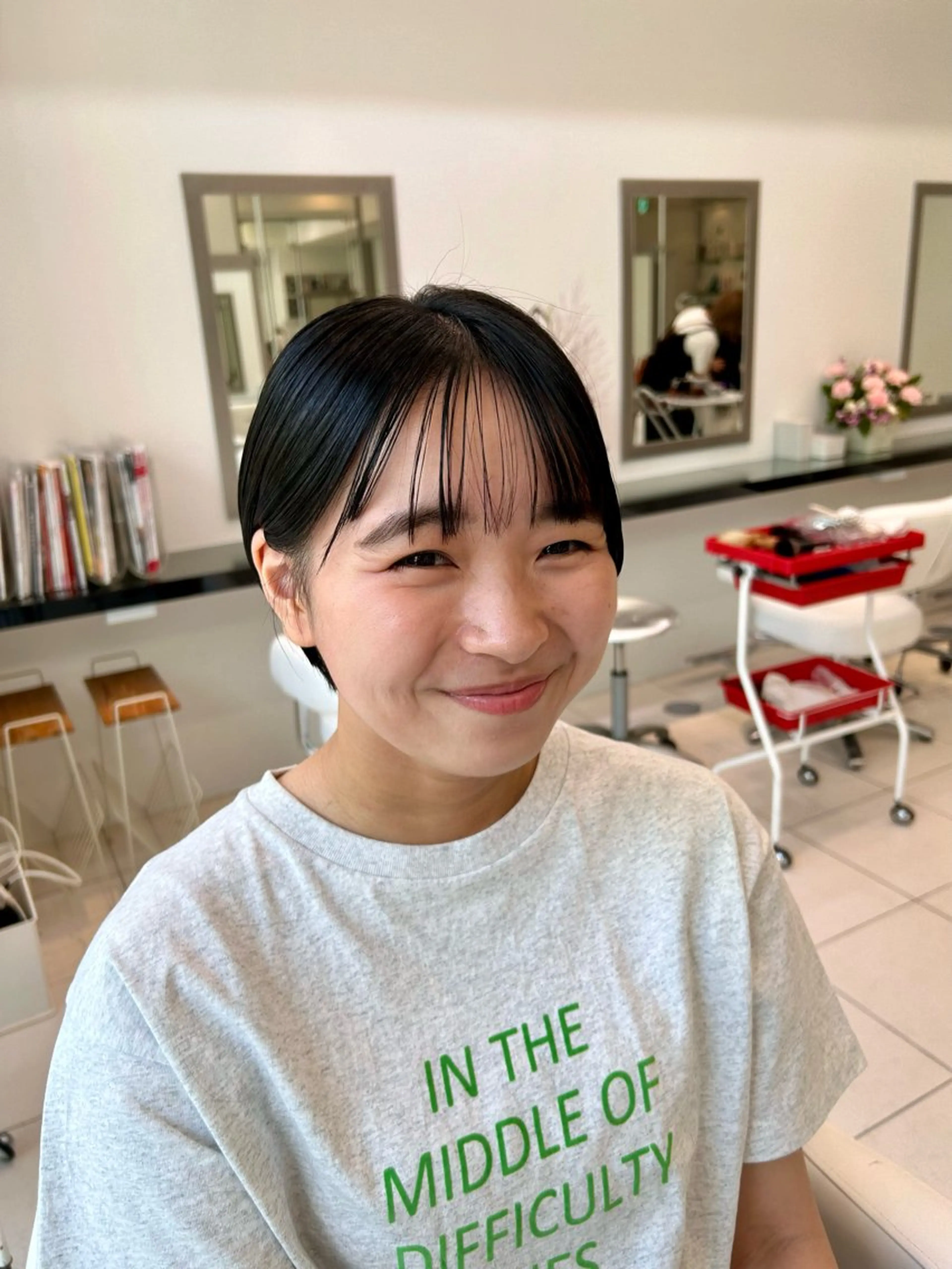 ショート RENJISHI  KICHIJOJI所属・🌈🧡ヤマダ ヒロナ🌈🧡のヘアスタイル