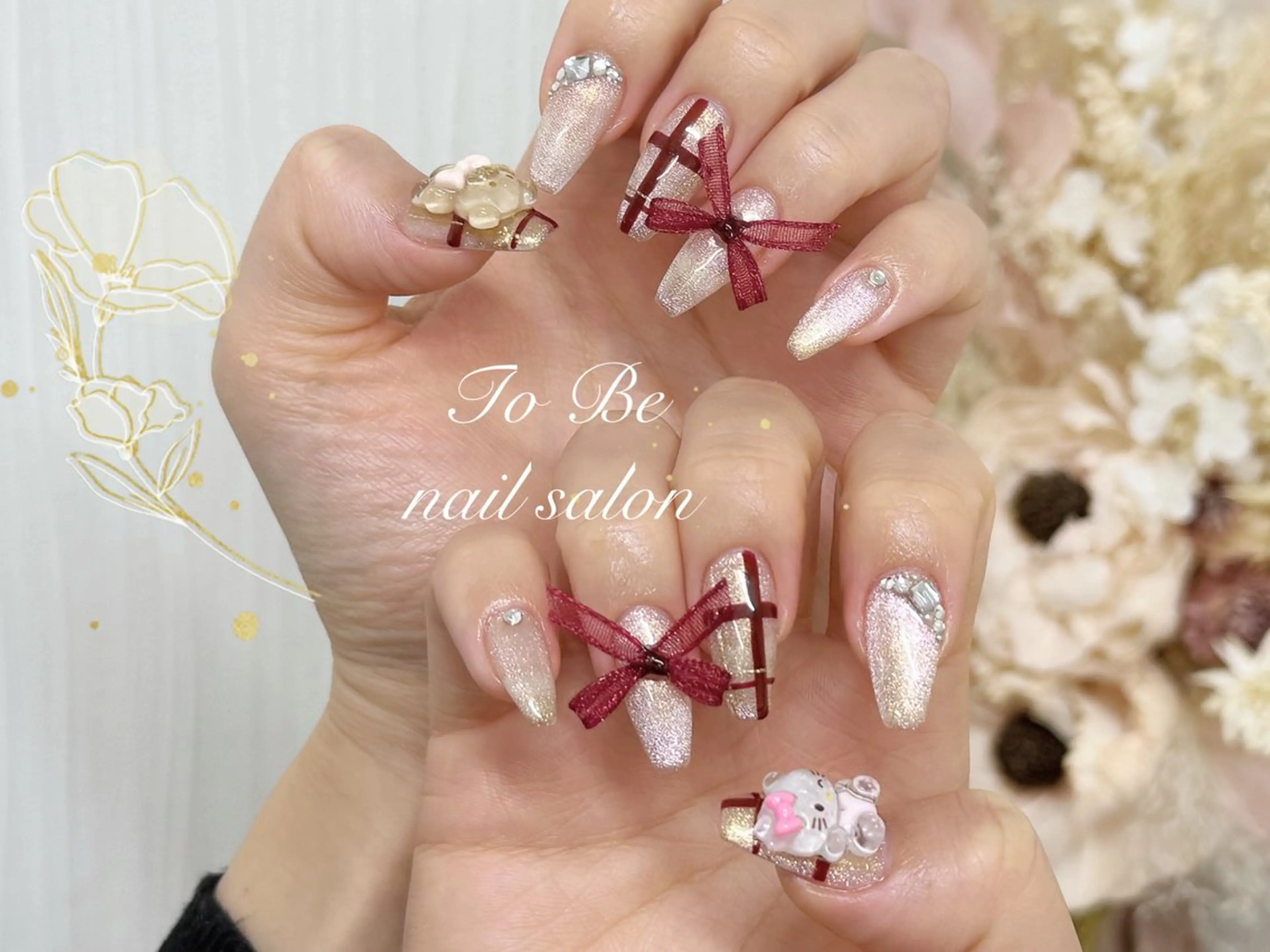ネイル ハンドネイル Nail Salon To Be珈月のネイルデザイン