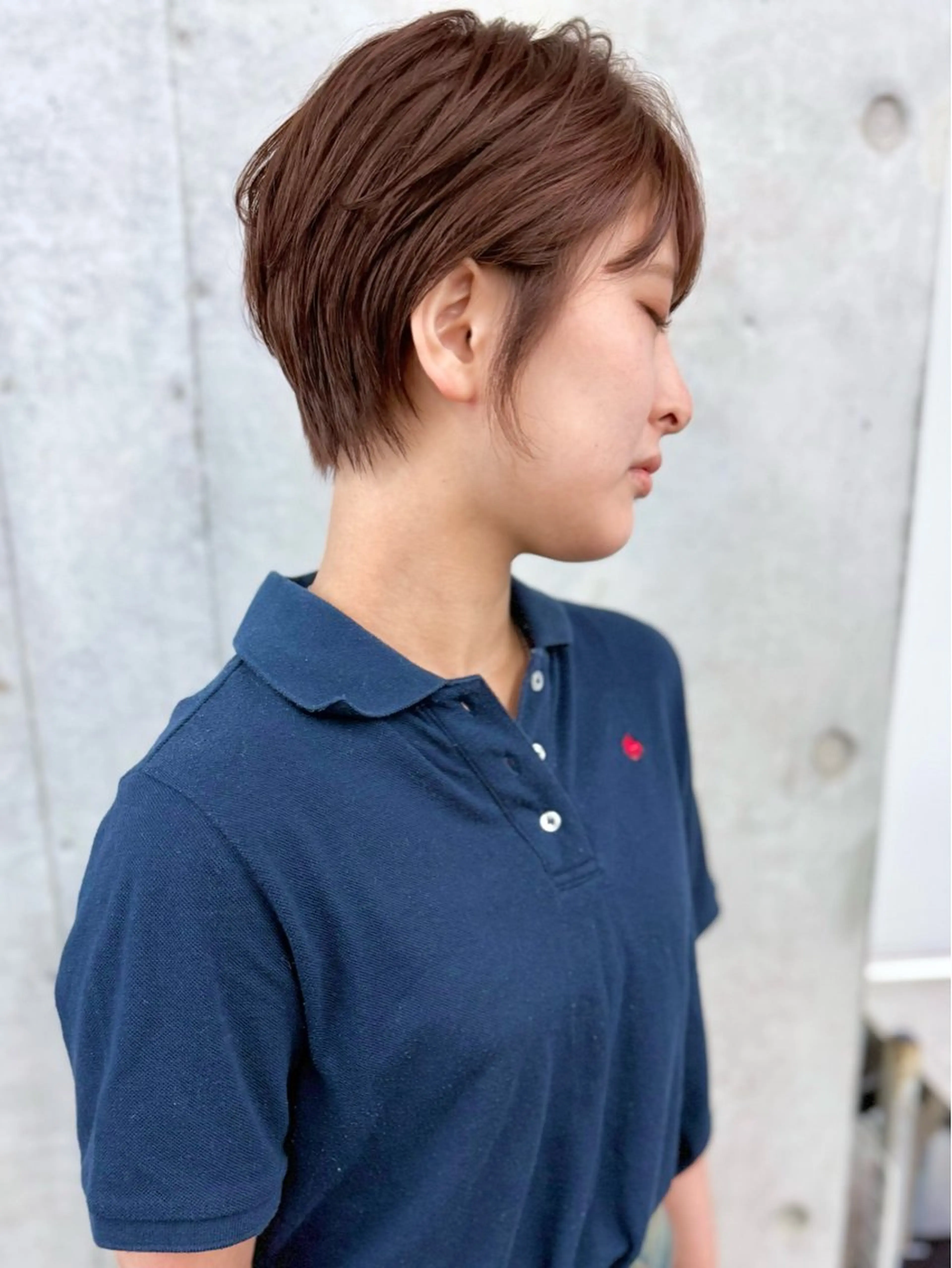 ショート 安齋 大樹 /くびれショートのヘアスタイル