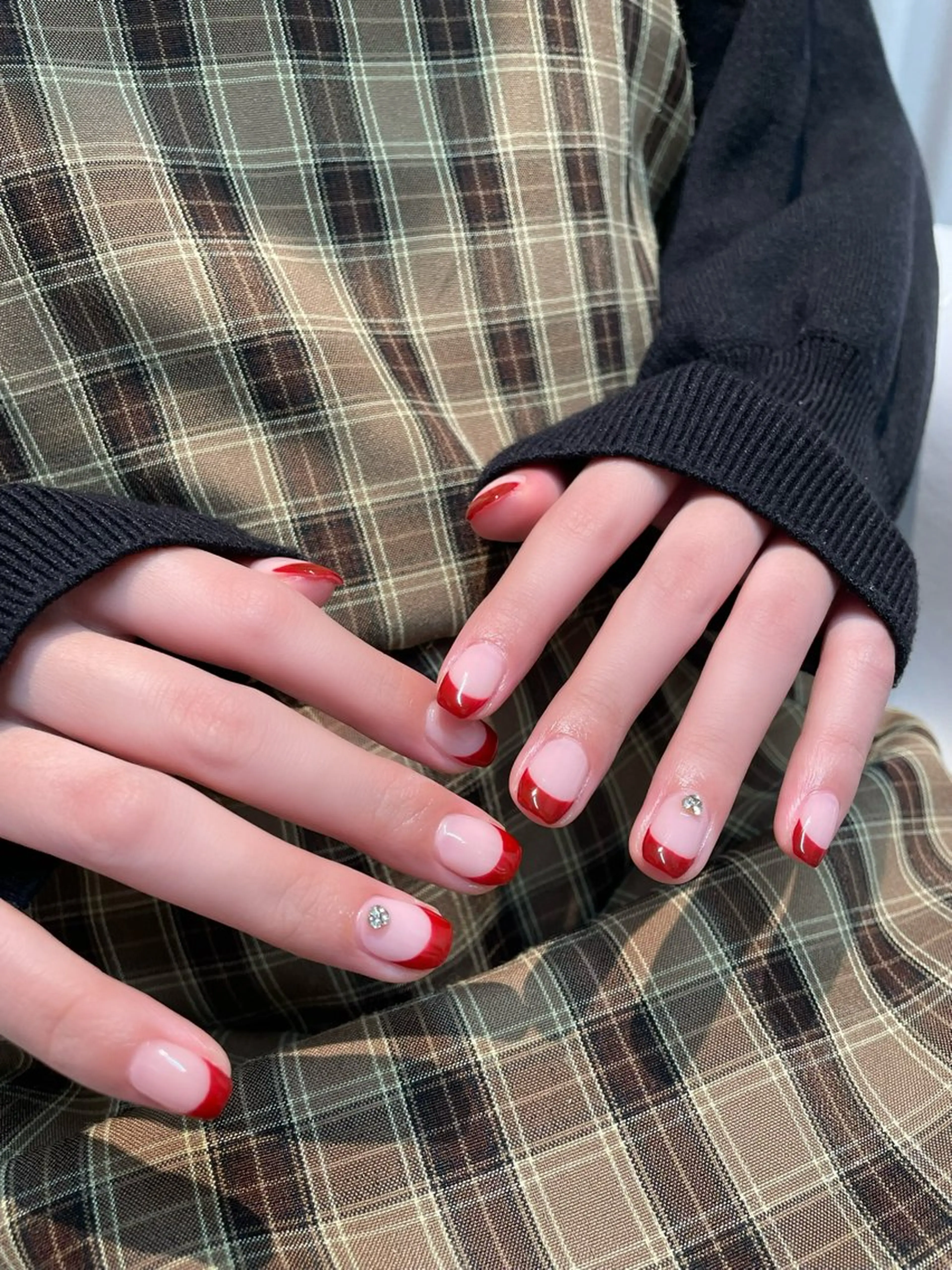 ネイル ハンドネイル Kuwata Arisa⋆🍒⭒˚のネイルデザイン