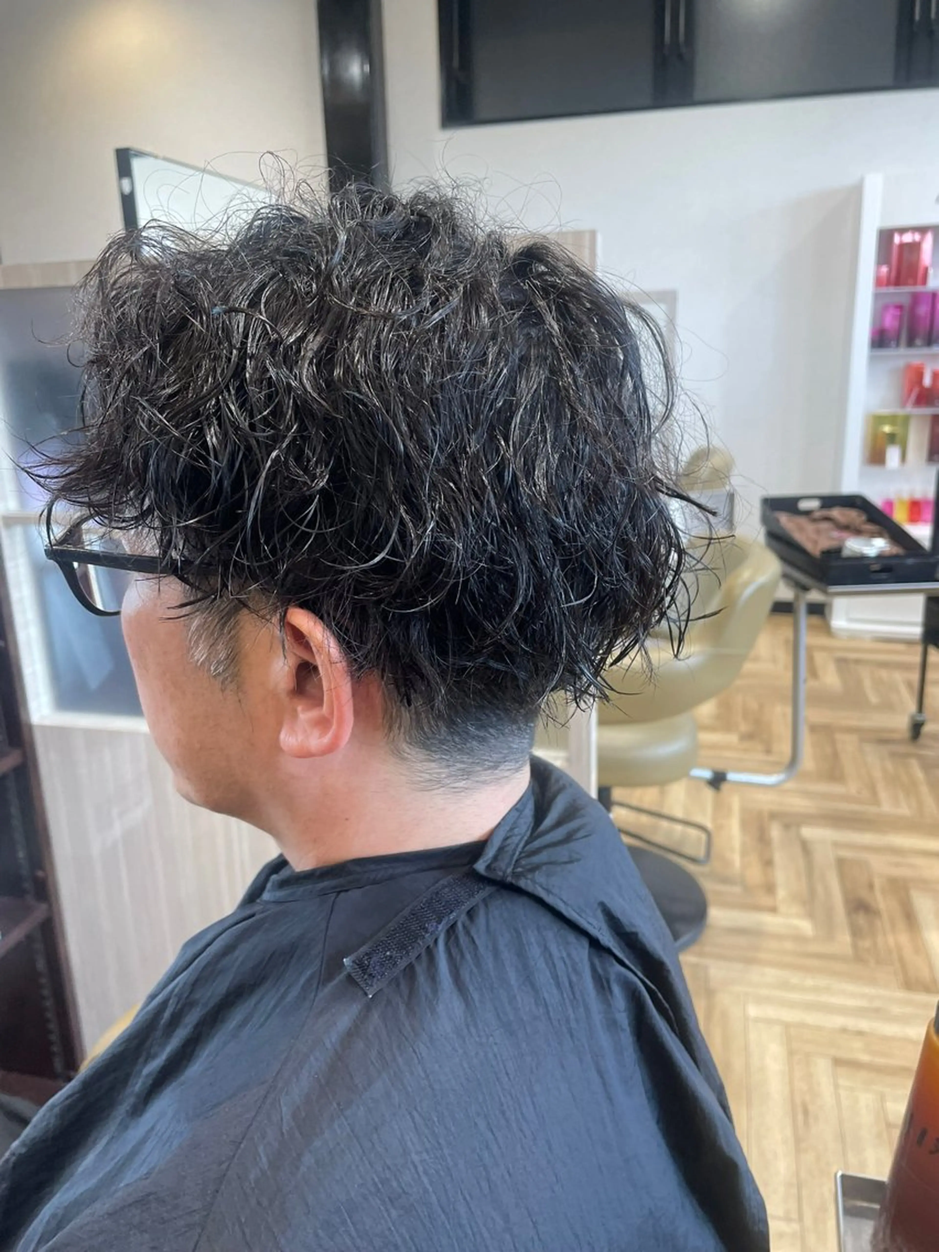 パーマ カット パーマ 中村 誠也のヘアスタイル