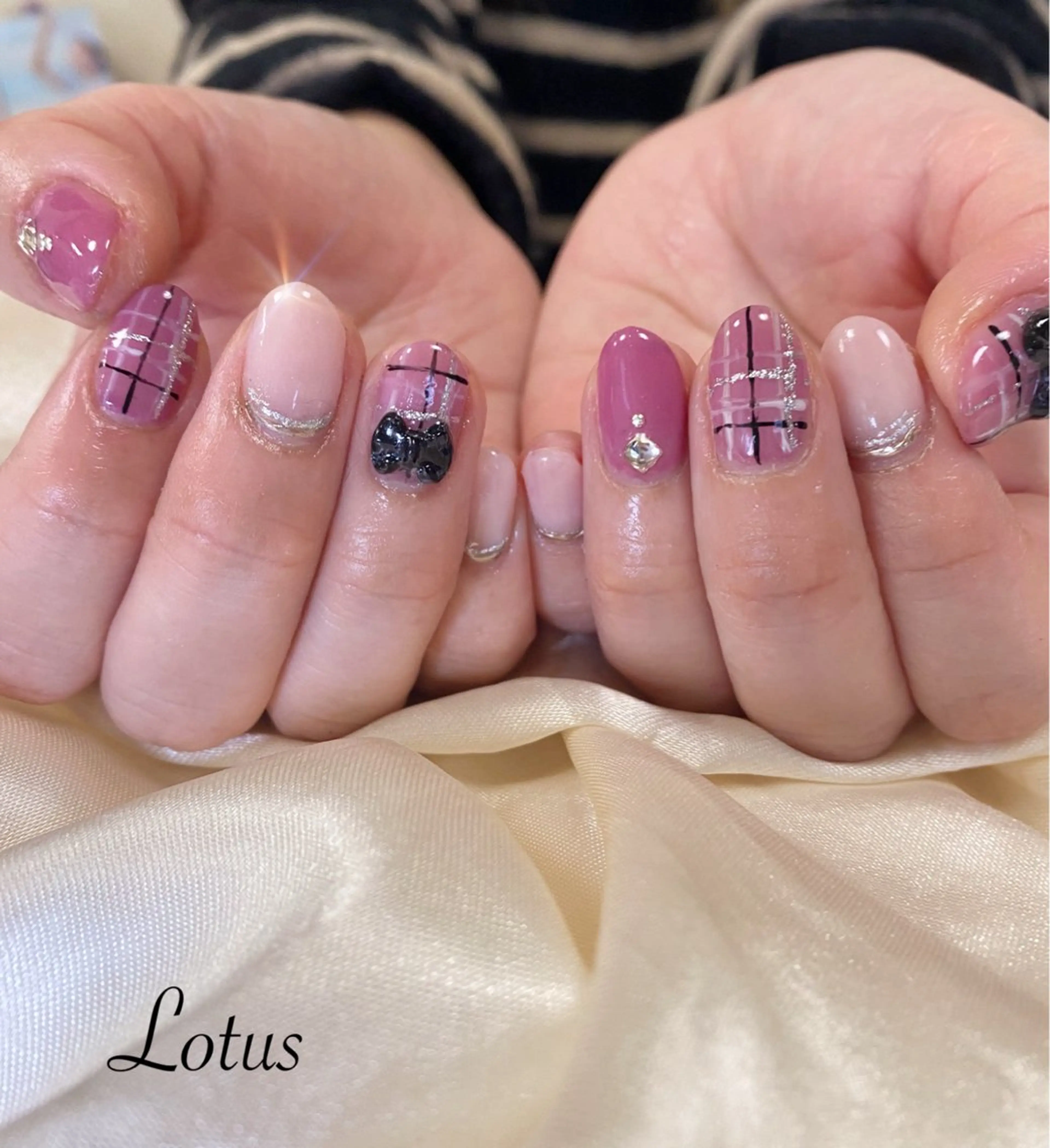 ネイル ハンドネイル ネイル＆脱毛 Lotus🌸のネイルデザイン