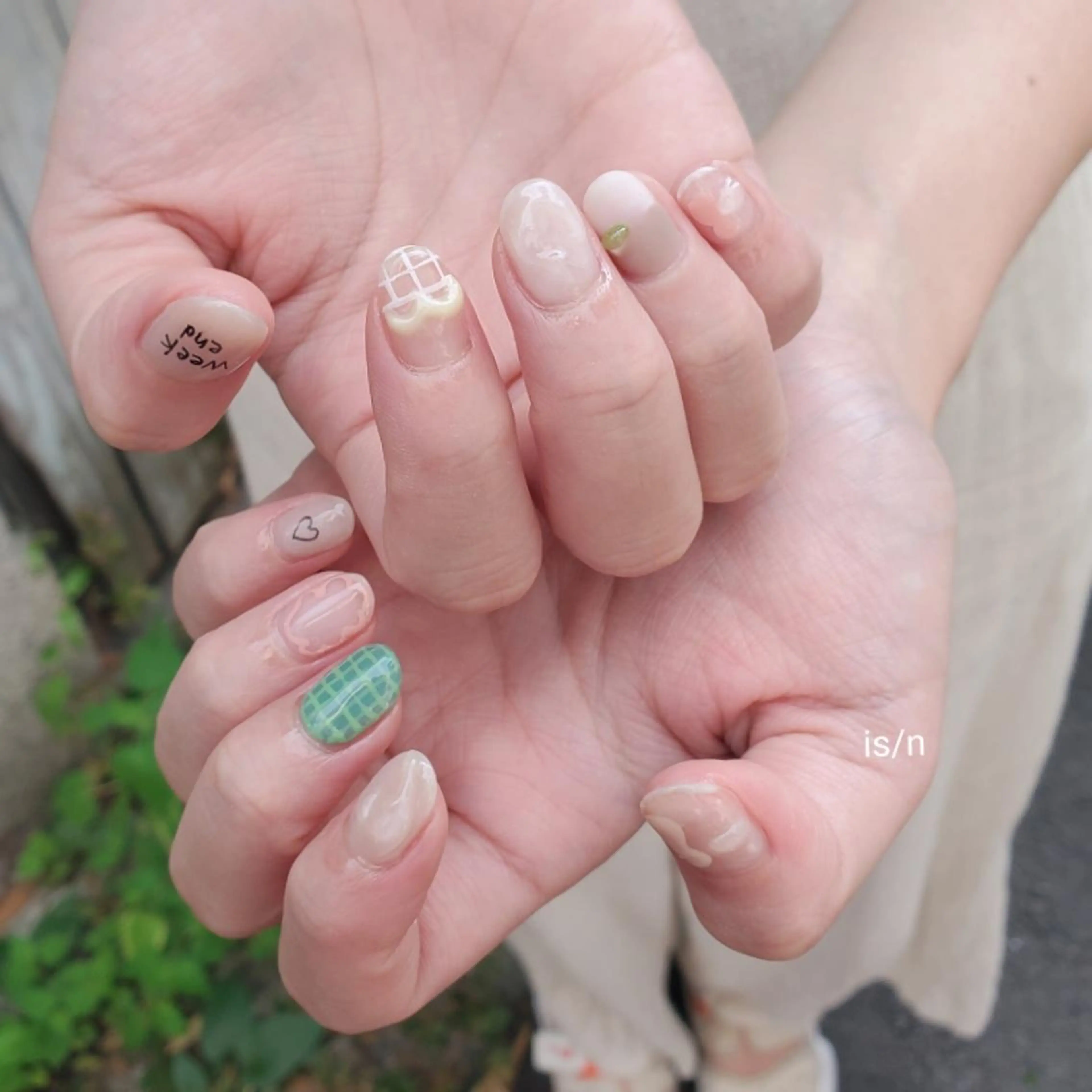 ネイル ハンドネイル 店長 佐藤のネイルデザイン