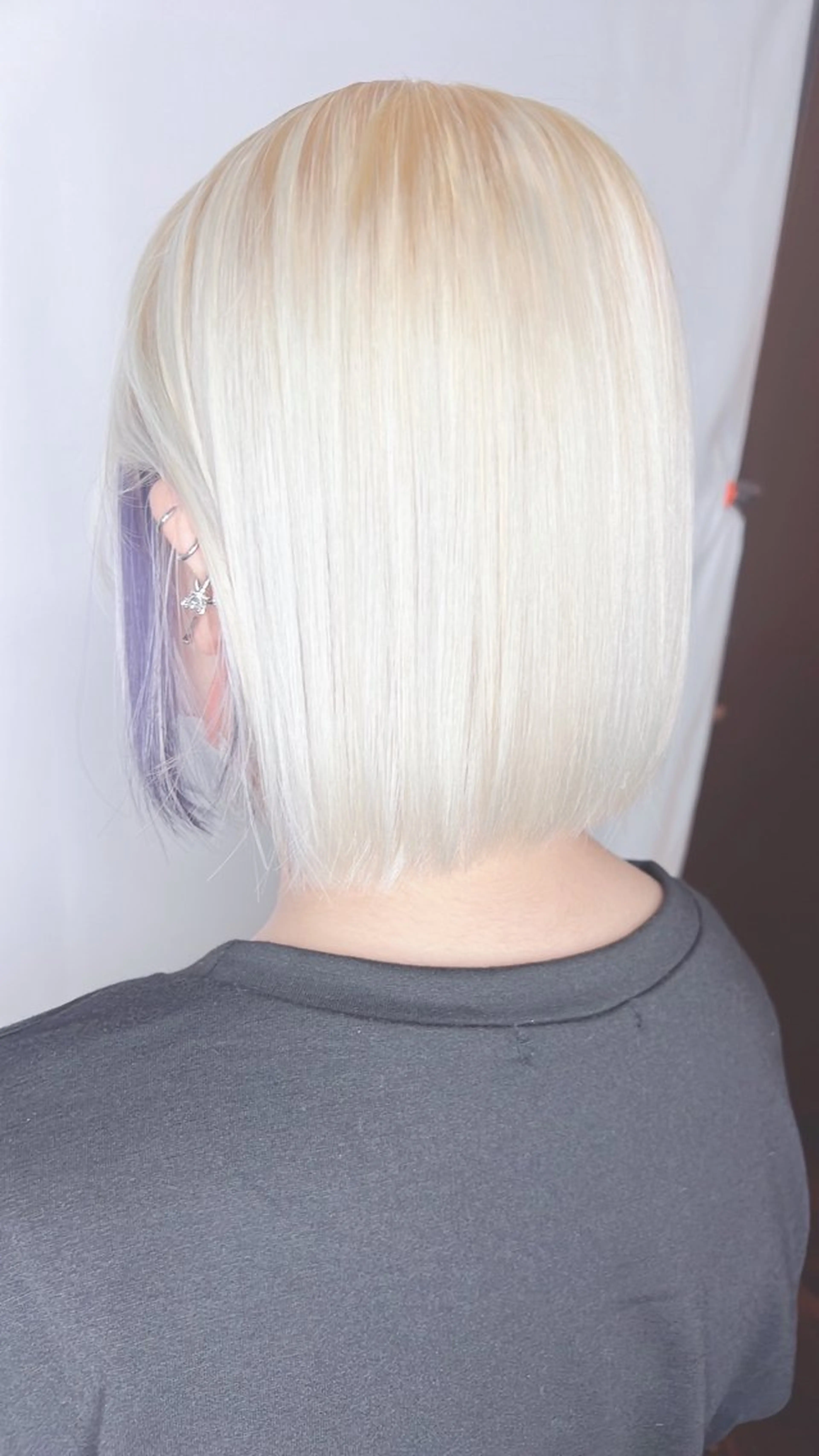 ショート パープルカラー Gaudi(ガウディ)❤︎所属・めんへらびようし Daiaのヘアスタイル