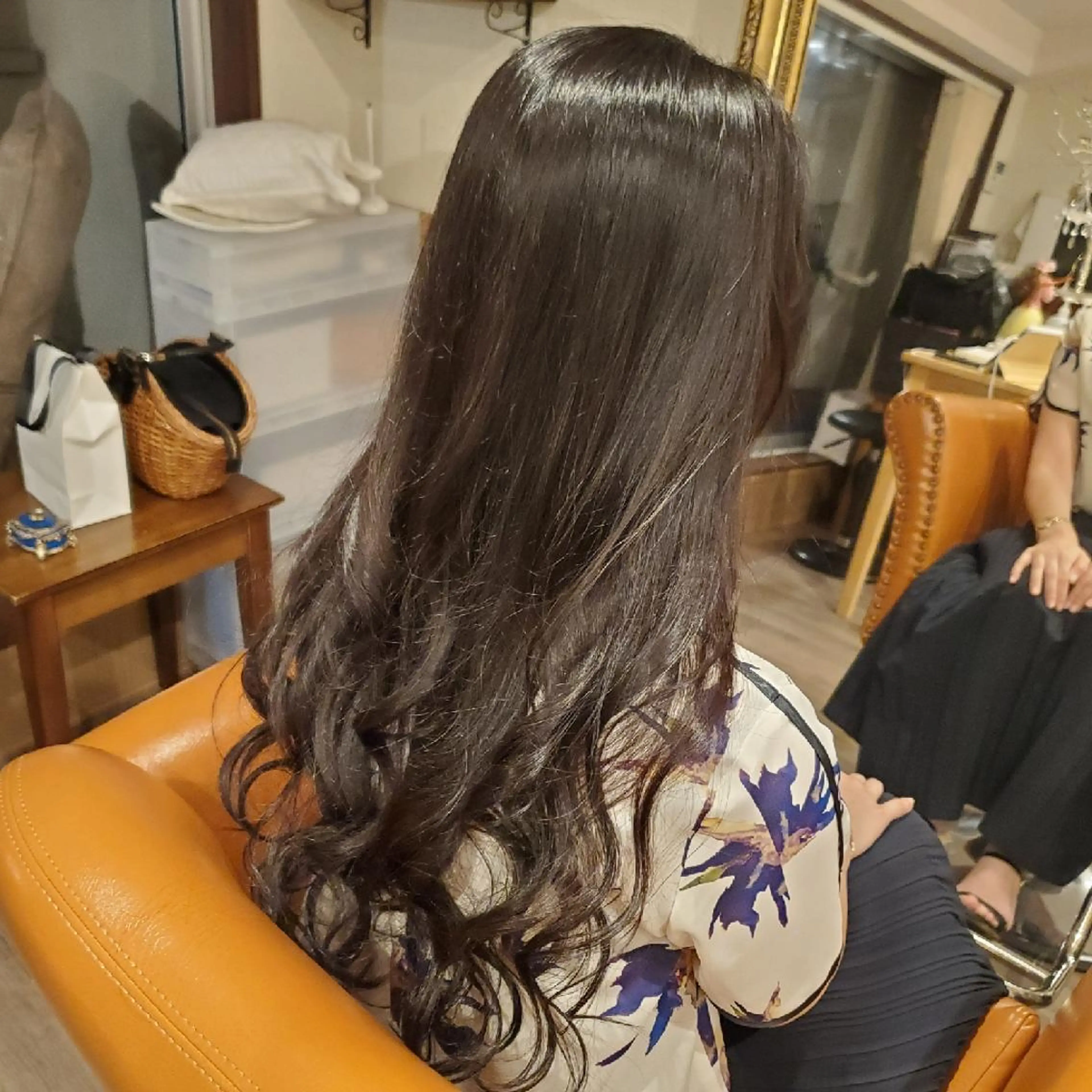 ロング カラー アディクシーカラー ブリーチ イルミナカラー 外国人風カラー トリートメント カット ヘアカラー トリートメント spa hair  ark 富井直美のヘアスタイル