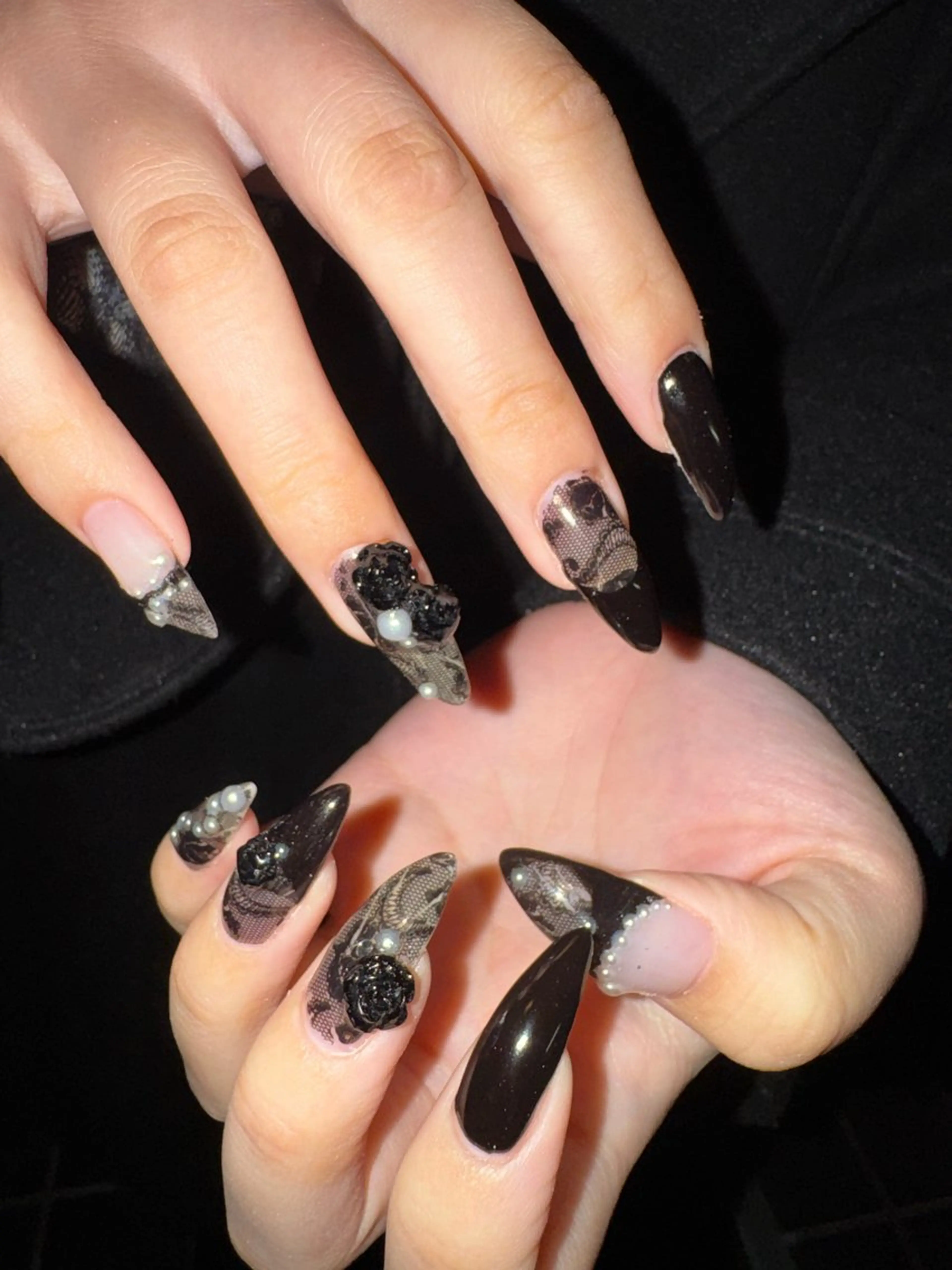 ネイル ハンドネイル フットネイル MITSUKI🪡 海外/個性派/ロングのネイルデザイン