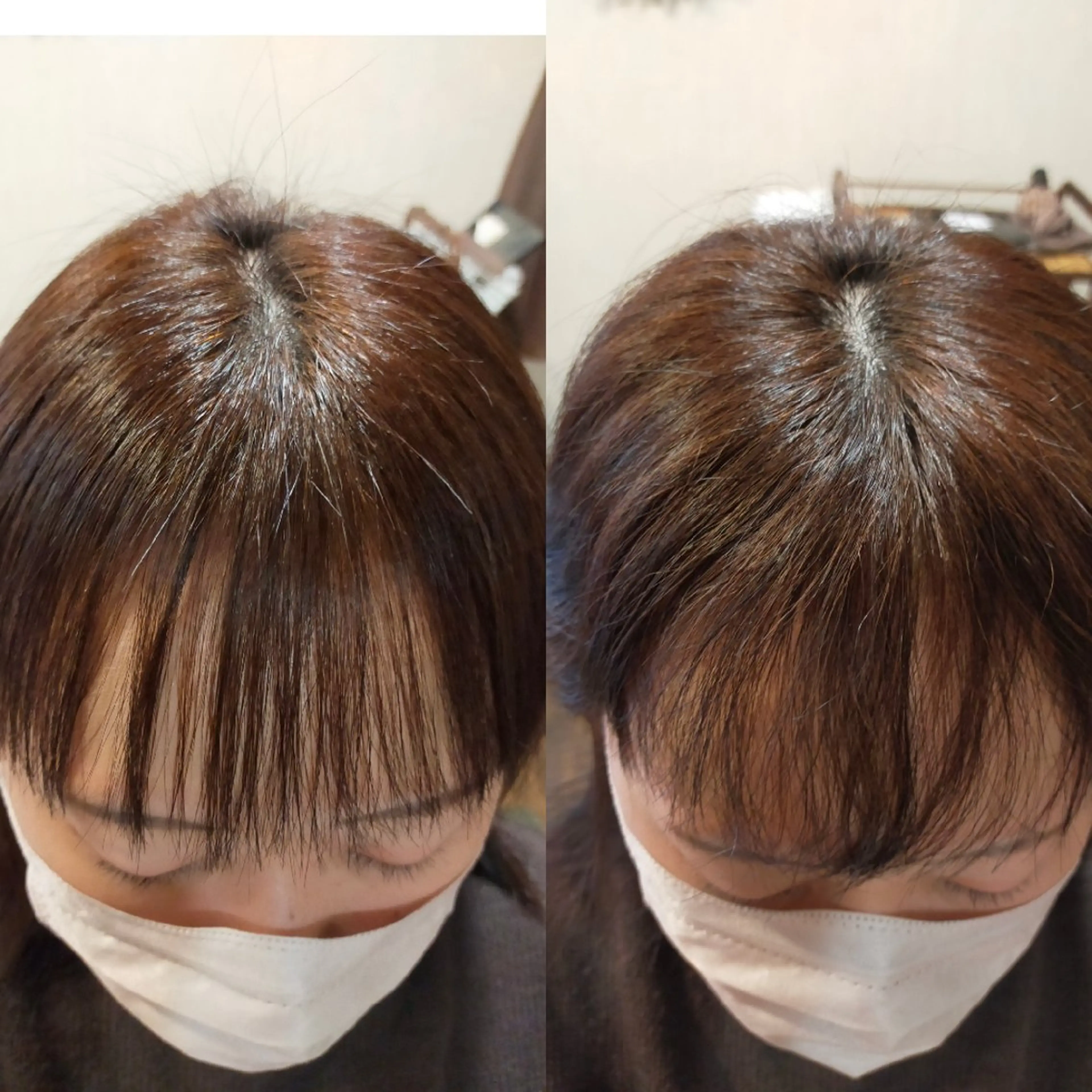 ポイント縮毛矯正＋カット（ショート〜ロング）の写真