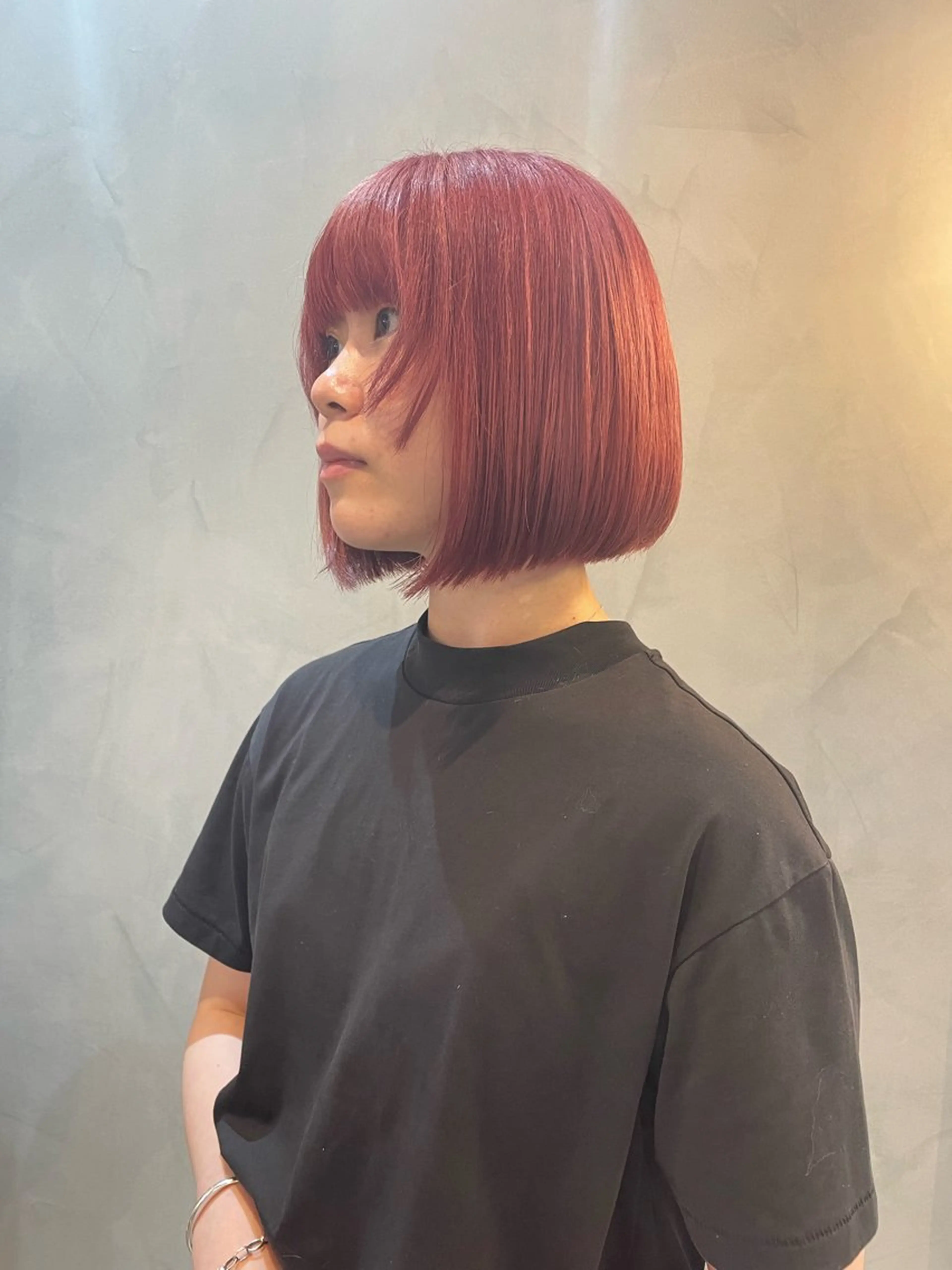 ショート カラー カット ヘアカラー トリートメント Basis 田口豪司のヘアスタイル