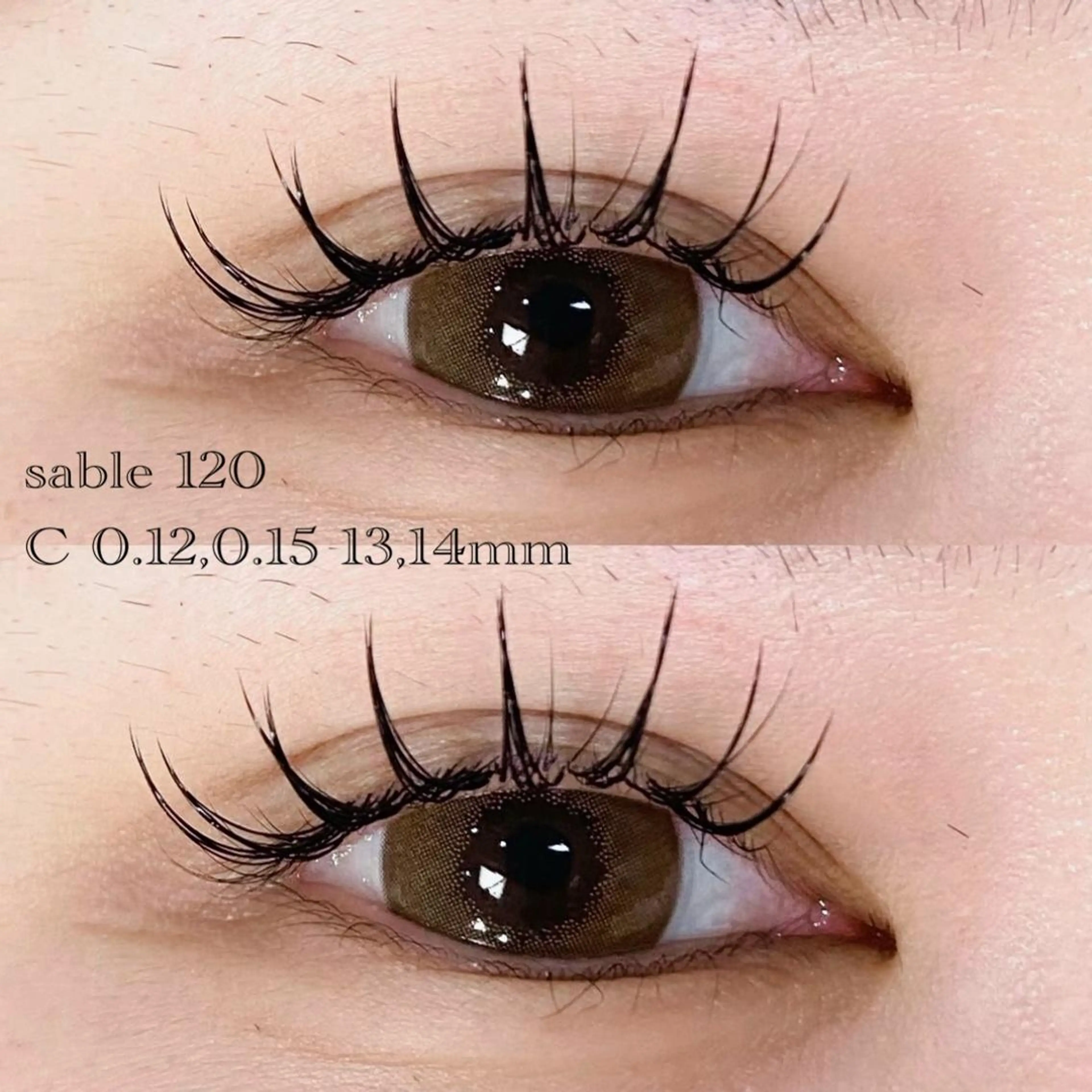 マツエク・マツパ Cカール セーブル OLIVIA 郷家 ♡のマツエク・マツパデザイン