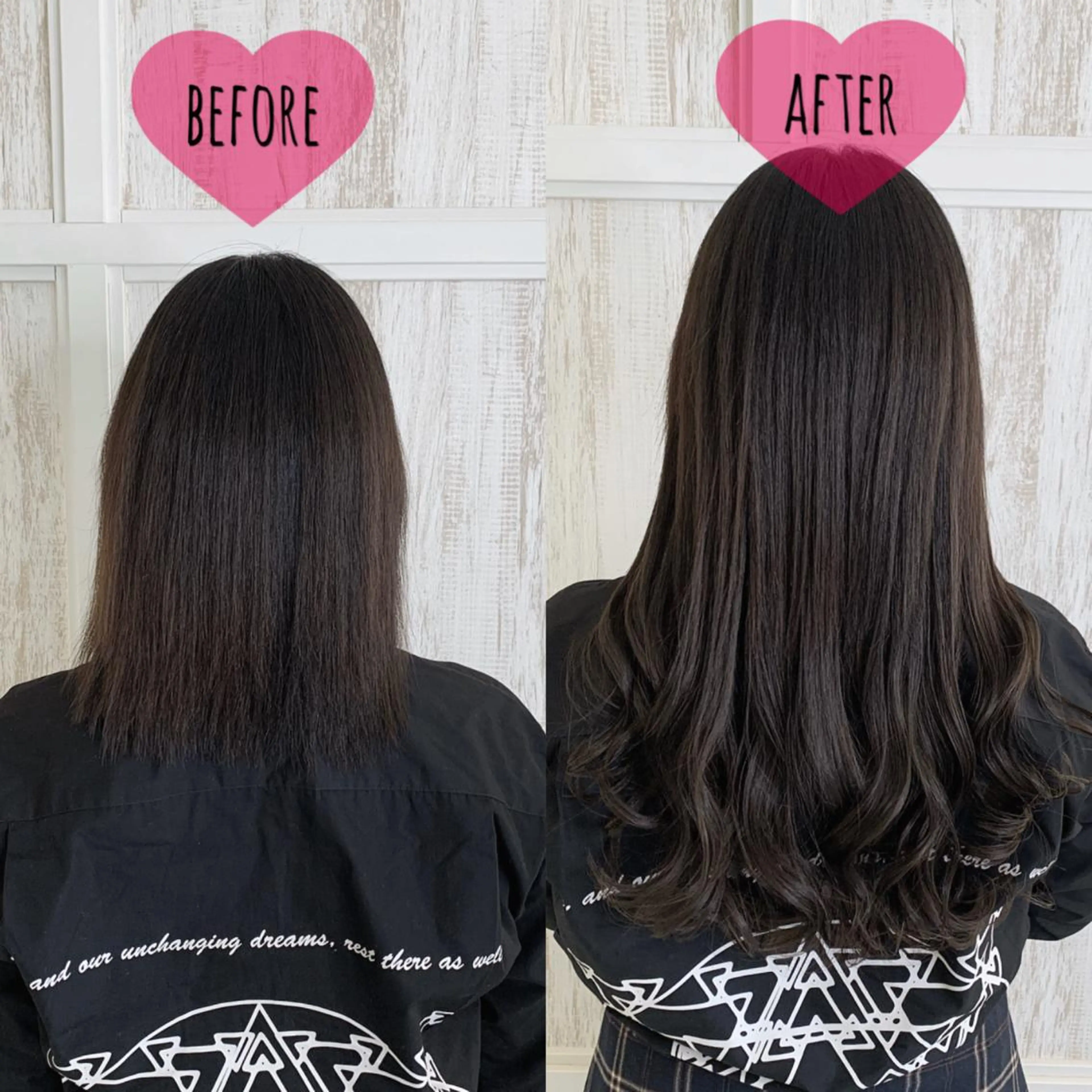 ロング カラー シールエクステ エクステ エクステ　ユノキ リョウタのヘアスタイル