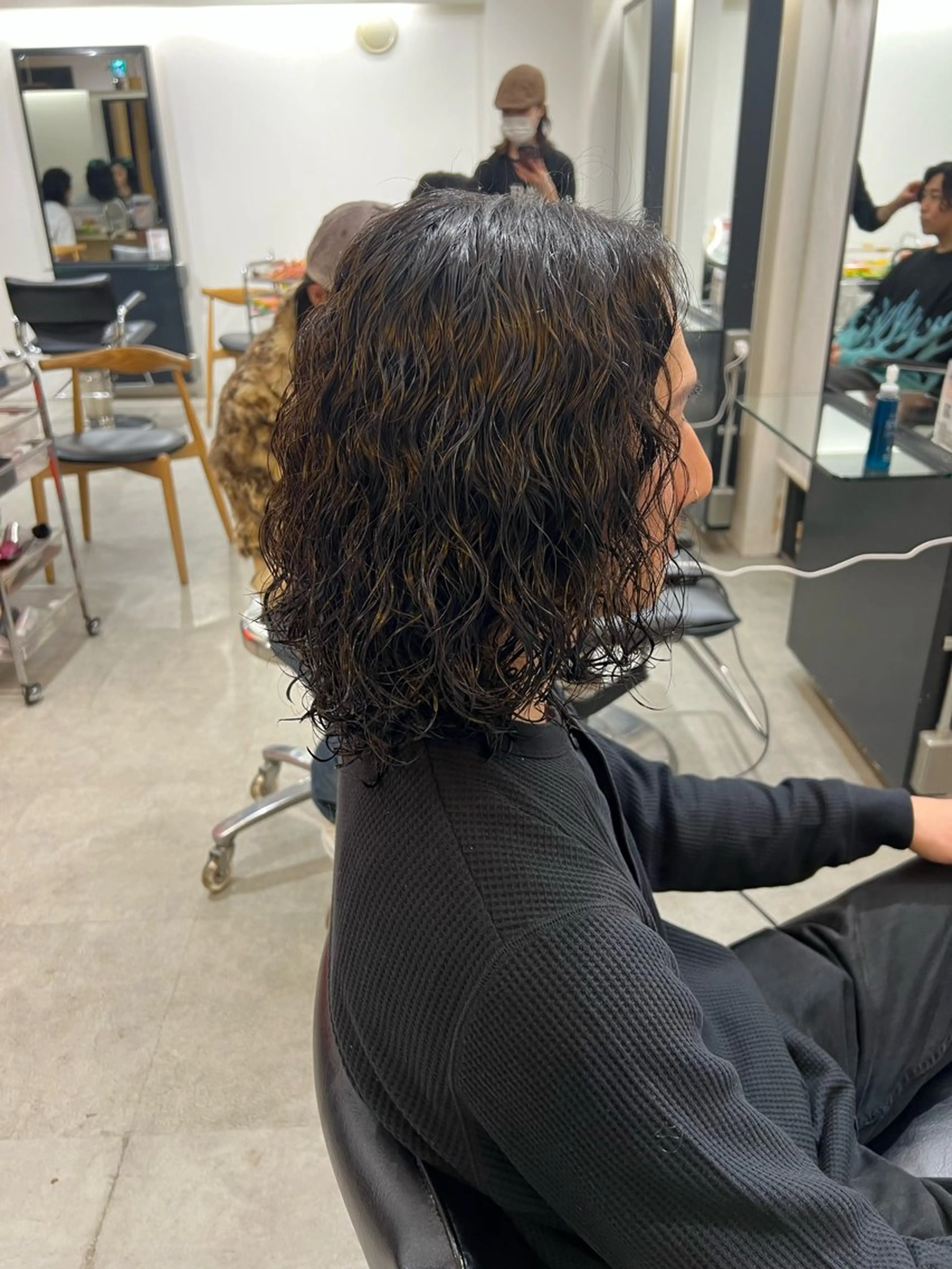 パーマ メンズ fifth神宮前 HIN★T★のヘアスタイル