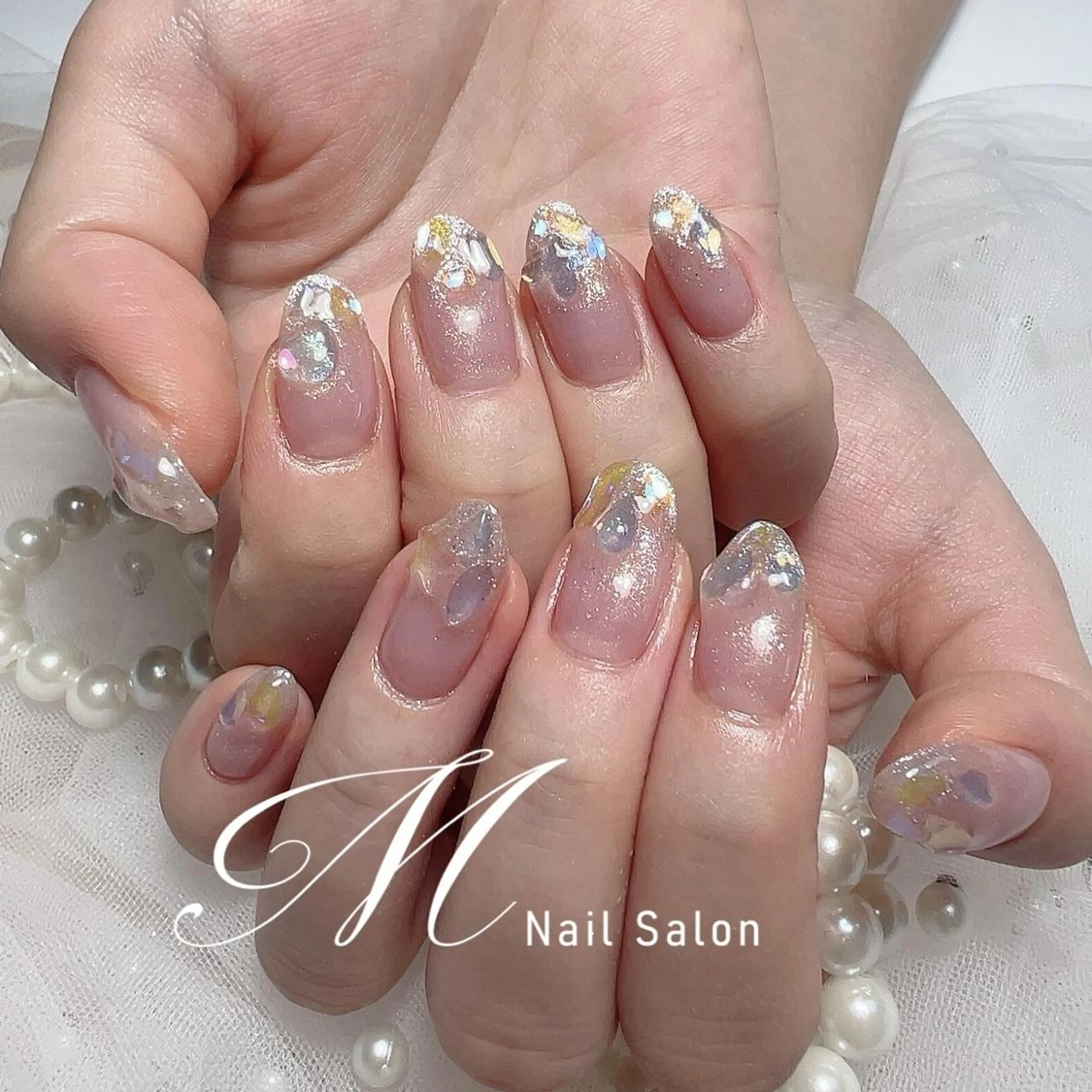 ネイル M✨長さだし専門 85%OFF中✨のネイルデザイン
